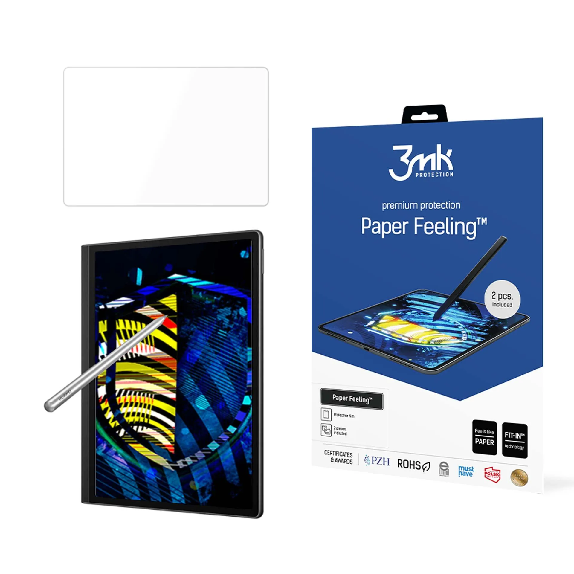 Film de protection pour Huawei MatePad Paper - 3mk Paper Feeling (2 pi?ces)