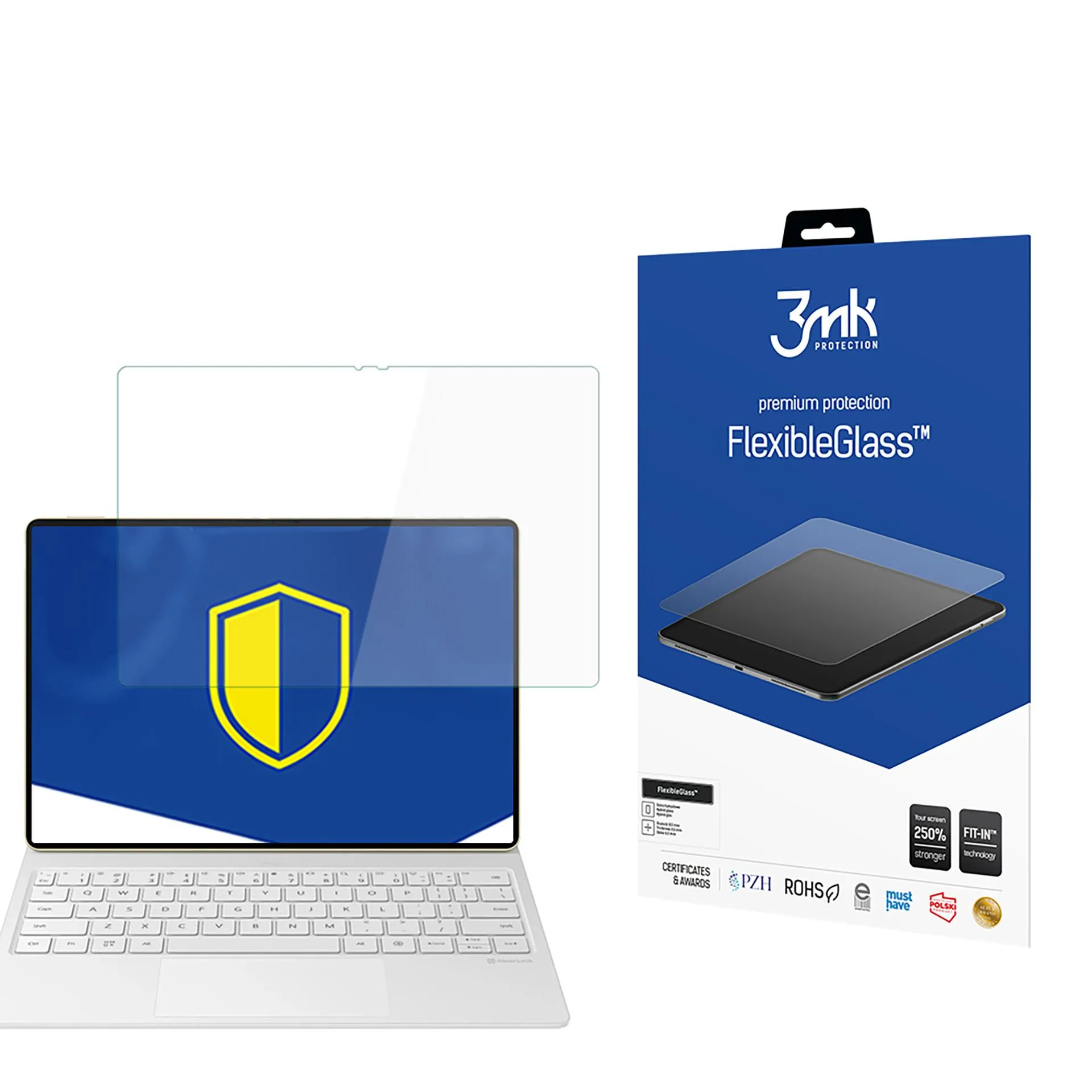 Verre hybride incassable pour Huawei MatePad Pro 12.2 - 3mk FlexibleGlass
