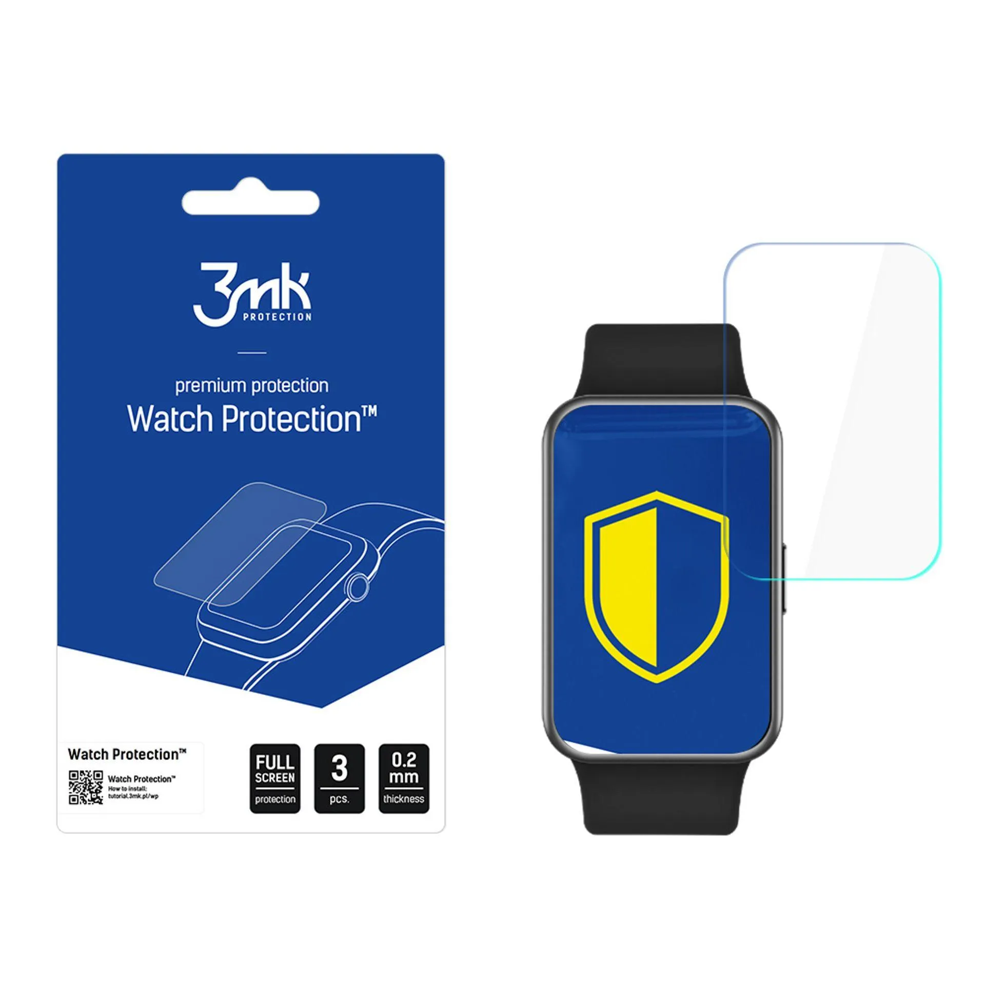 Film de protection pour montre connectée Huawei Watch Fit/Fit SE - 3mk Watch Protection