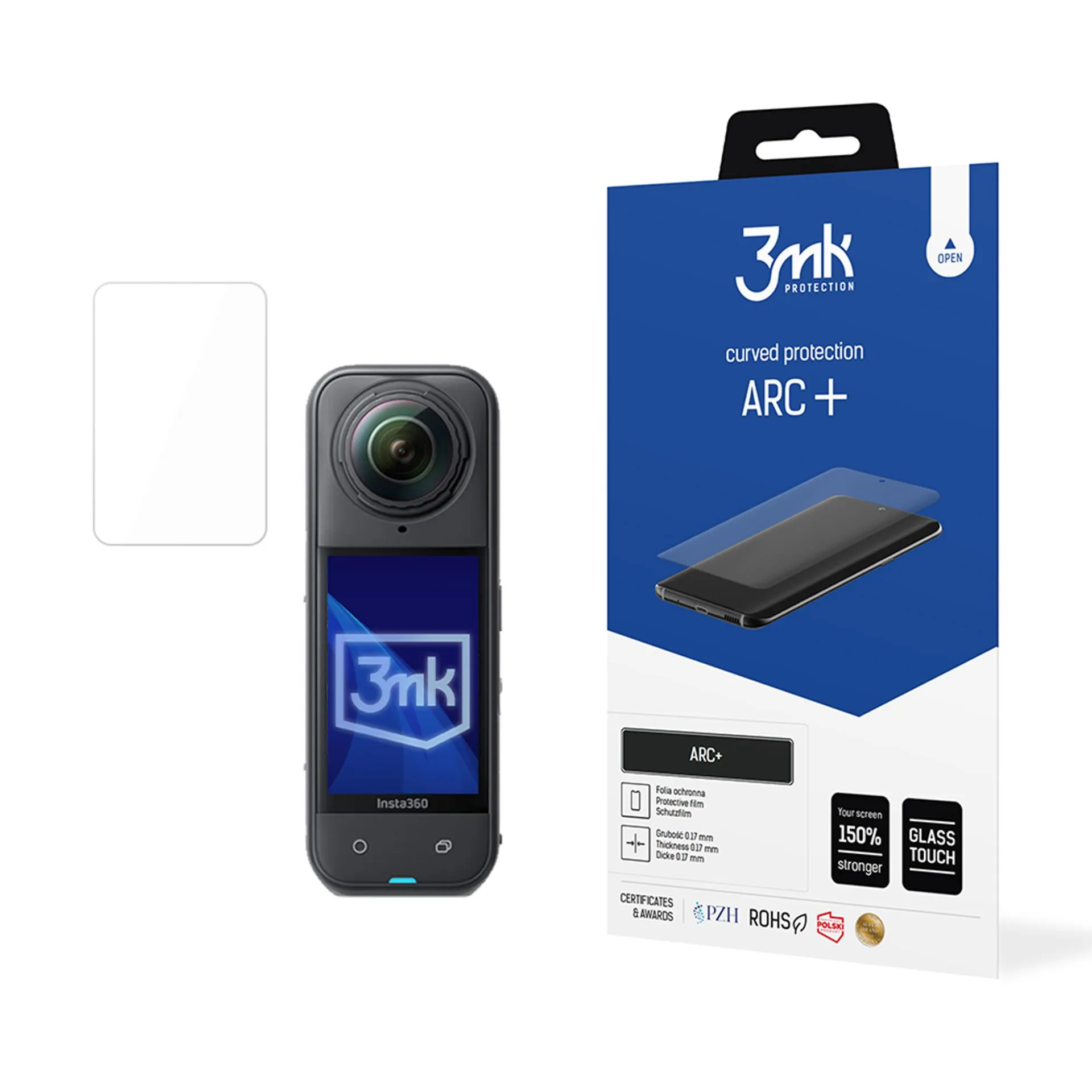 Film de protection pour Insta360 X5 - 3mk ARC+
