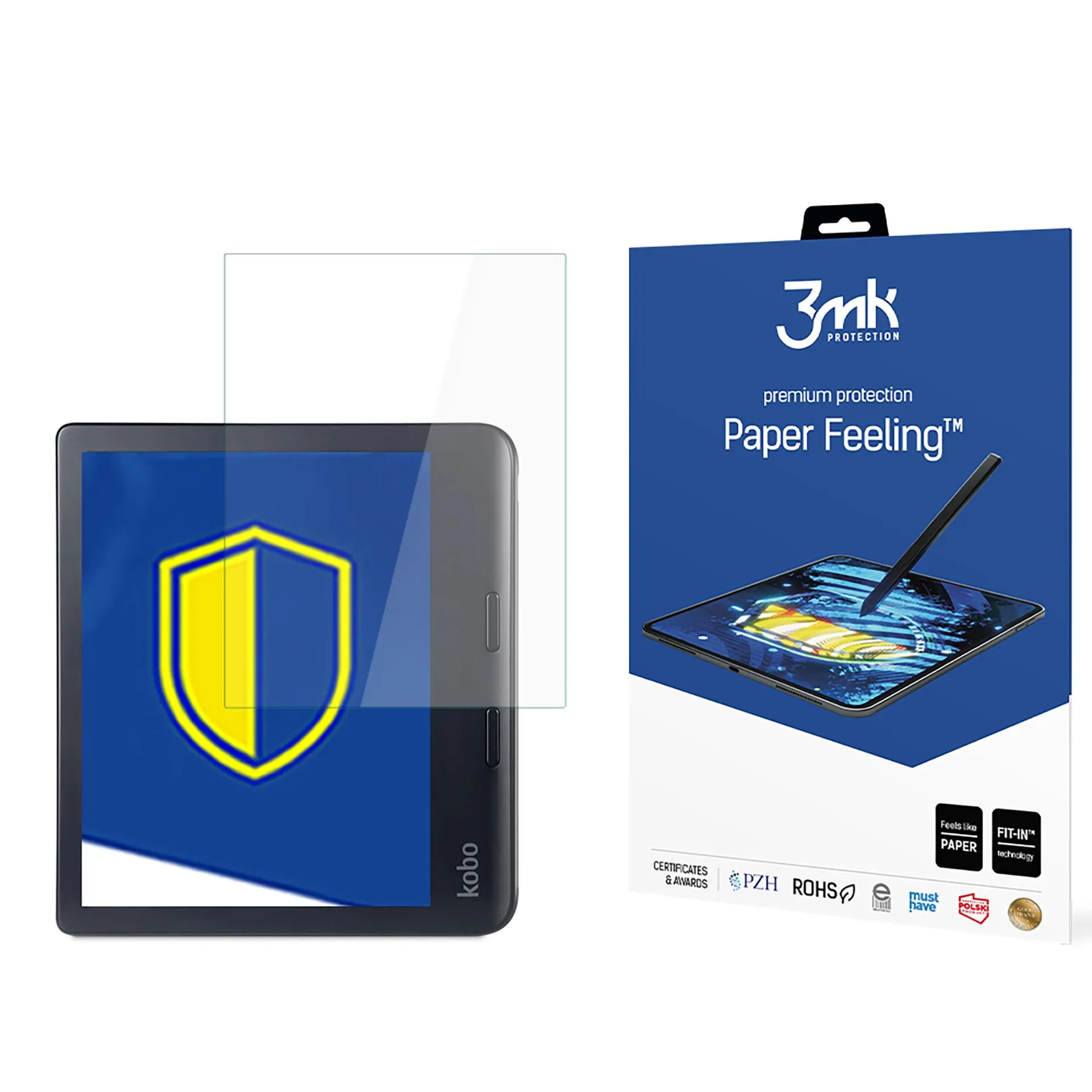 Film de protection pour KOBO Libra Colour - 3mk Paper Feeling (2 pi?ces)