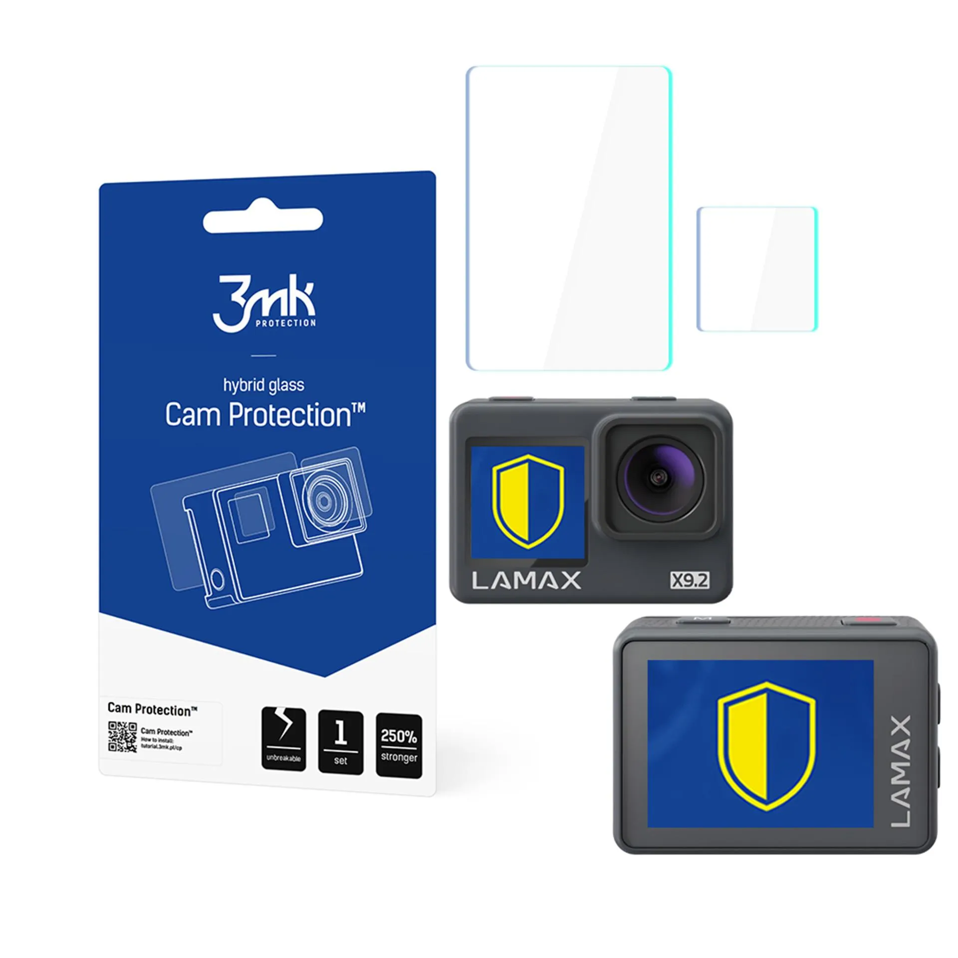 Verre de protection pour Lamax X9.2 - 3mk Cam Protection