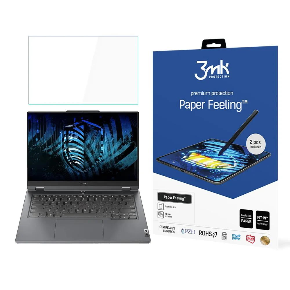 Film de protection pour Lenovo Legion Slim 5 - 3mk Paper Feeling (2 pi?ces)