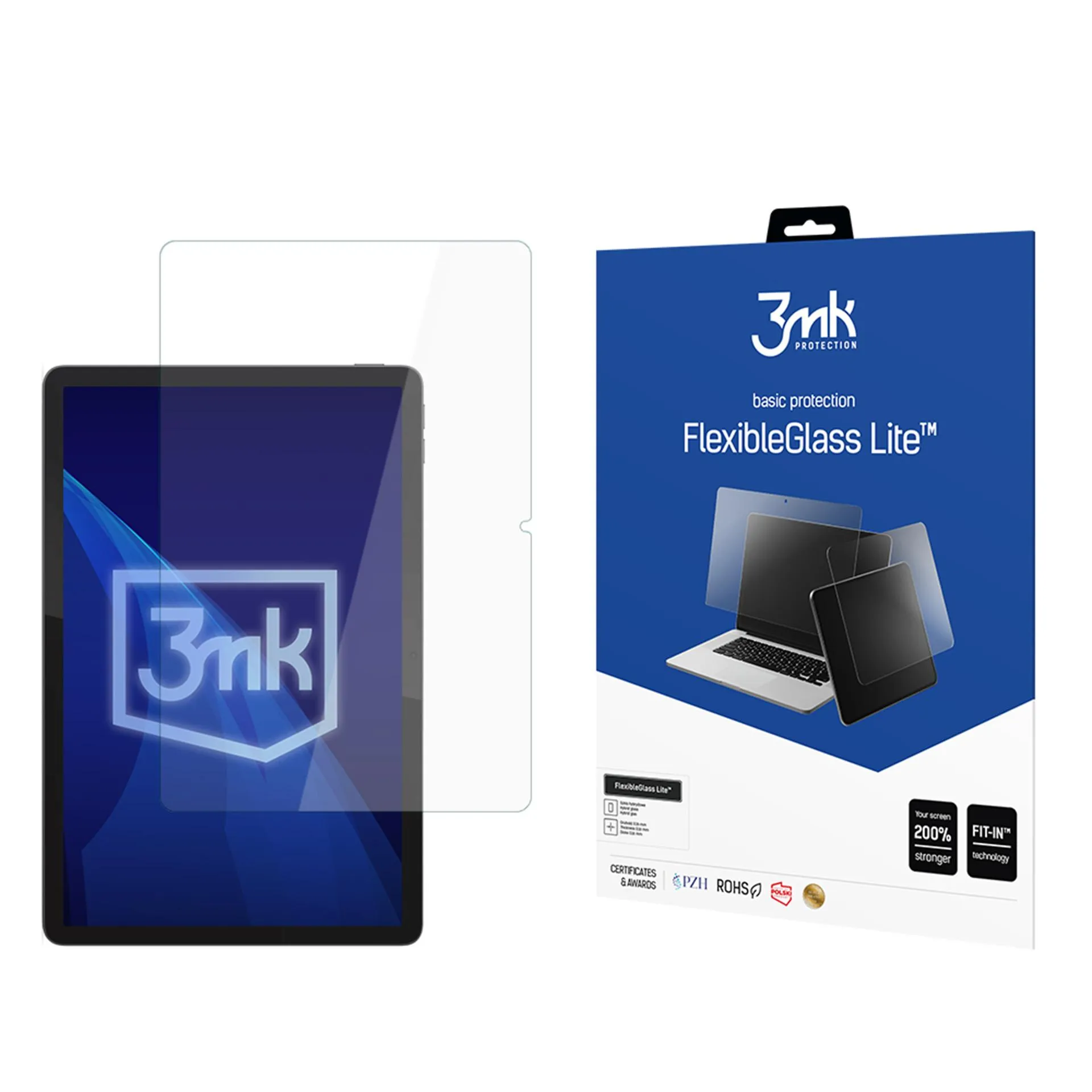 Verre hybride incassable pour Lenovo Tab 10.1