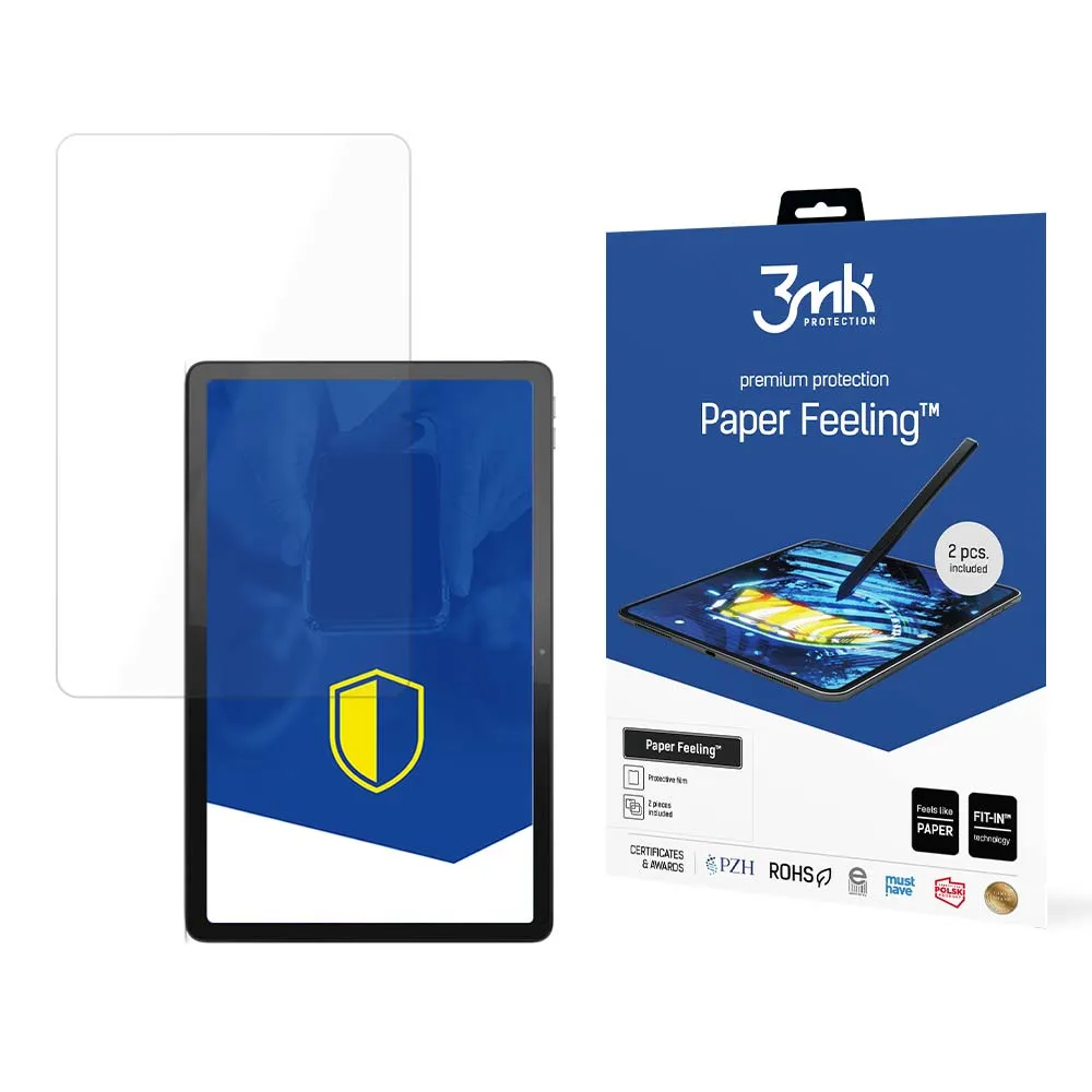 Film de protection pour Lenovo Tab P11 Gen 2 - 3mk Paper Feeling (2 pi?ces)