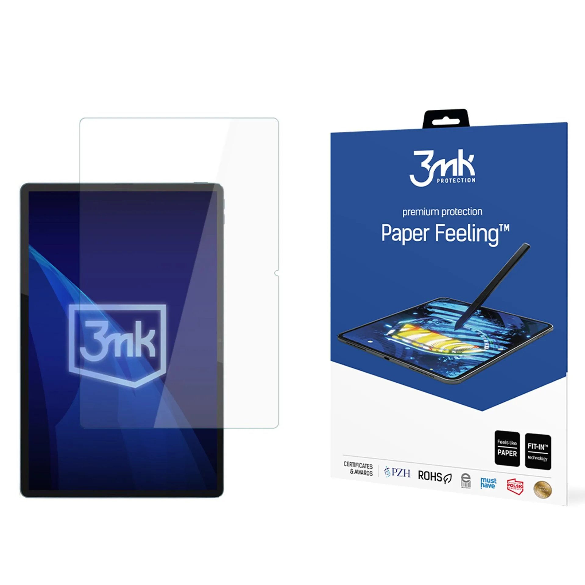 Film de protection pour Lenovo Yoga Tab Plus - 3mk Paper Feeling (2 pi?ces)