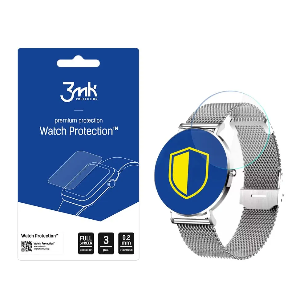 Verre de protection pour montre connectée Manta Alexa SWU501 - 3mk Watch Protection