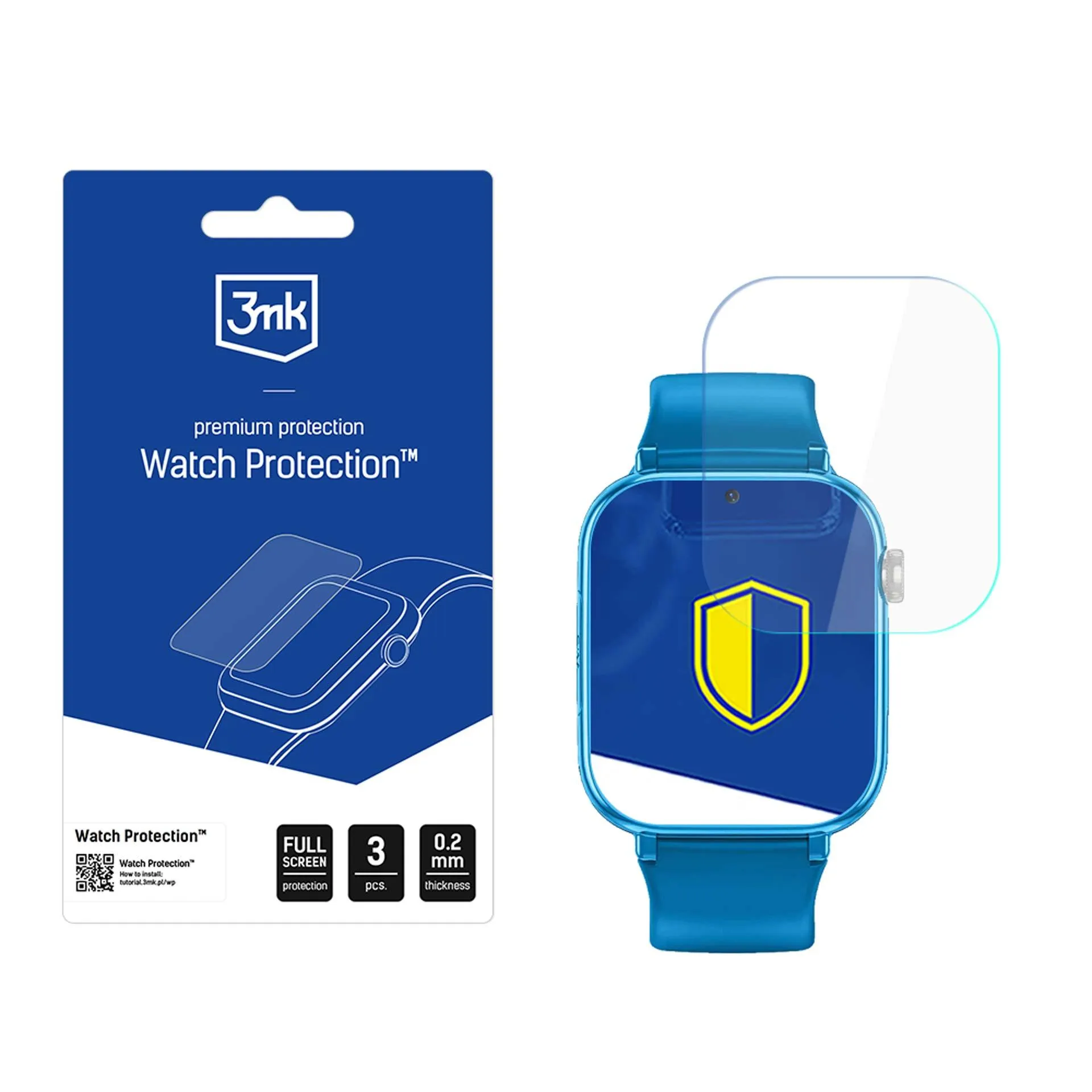 Film de protection pour montre connectée Maxcom FW59 - 3mk Watch Protection