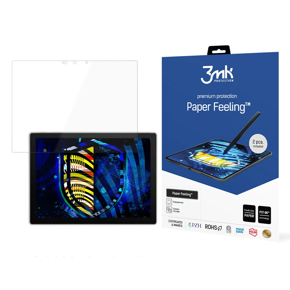 Film de protection pour Microsoft Surface Pro 7+ - 3mk Paper Feeling (2 pi?ces)