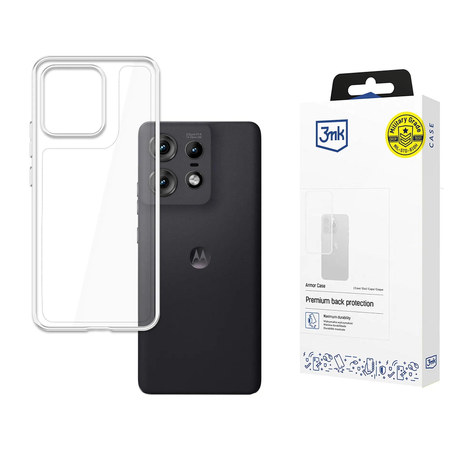 Coque blindée pour Motorola Edge 50 Pro - 3mk Armor Case