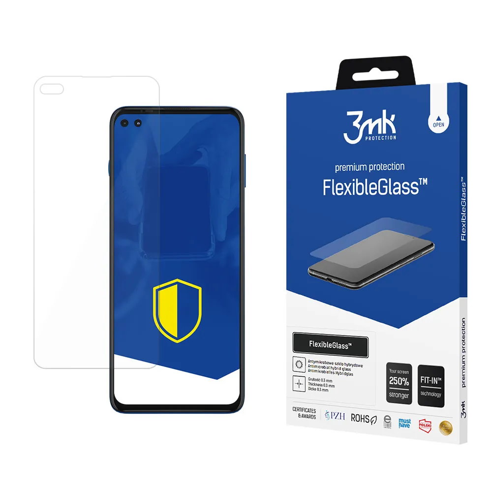 Verre hybride incassable sur Motorola Moto G100 5G - 3mk FlexibleGlass™