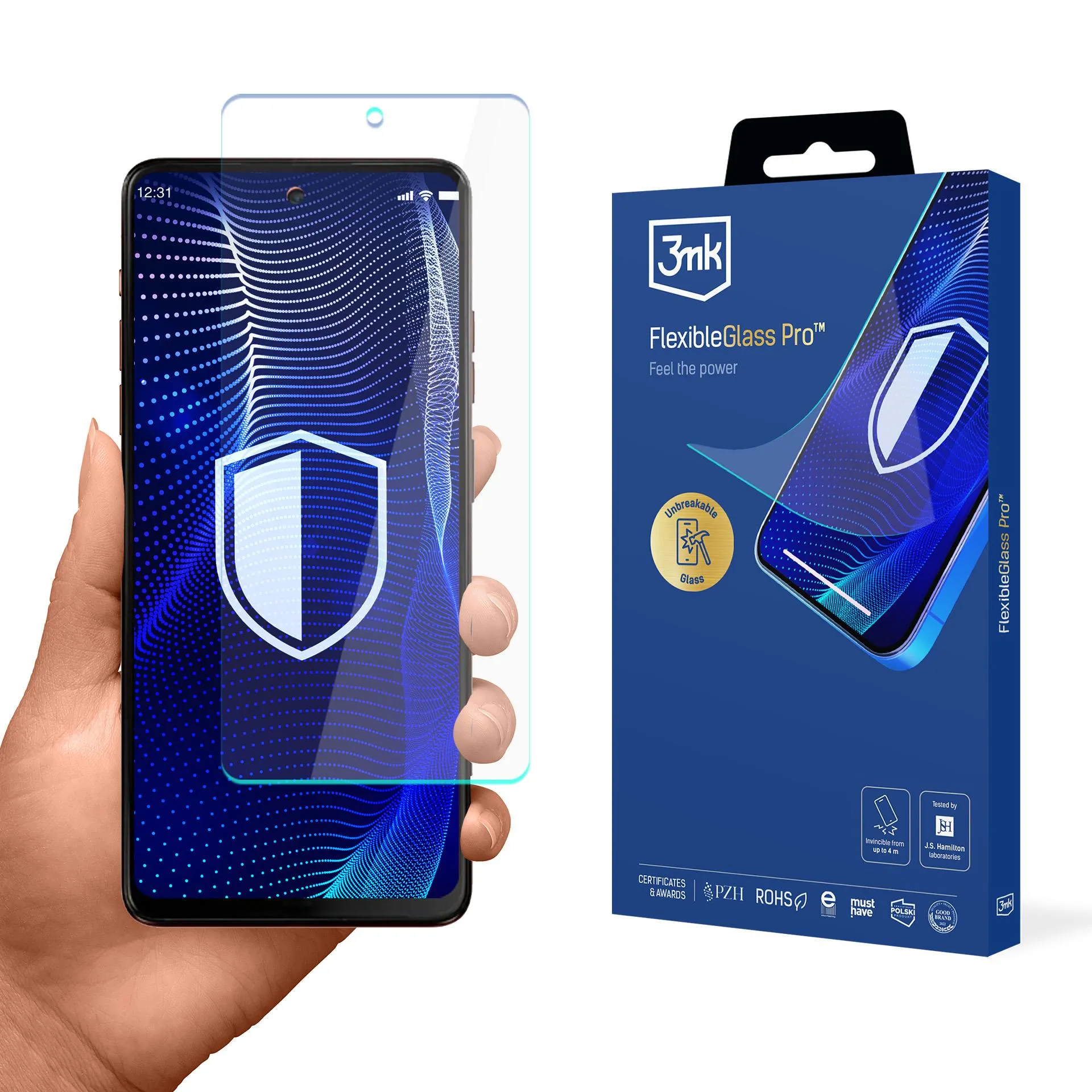 Verre incassable pour Motorola Moto G34 5G - 3mk FlexibleGlass Pro