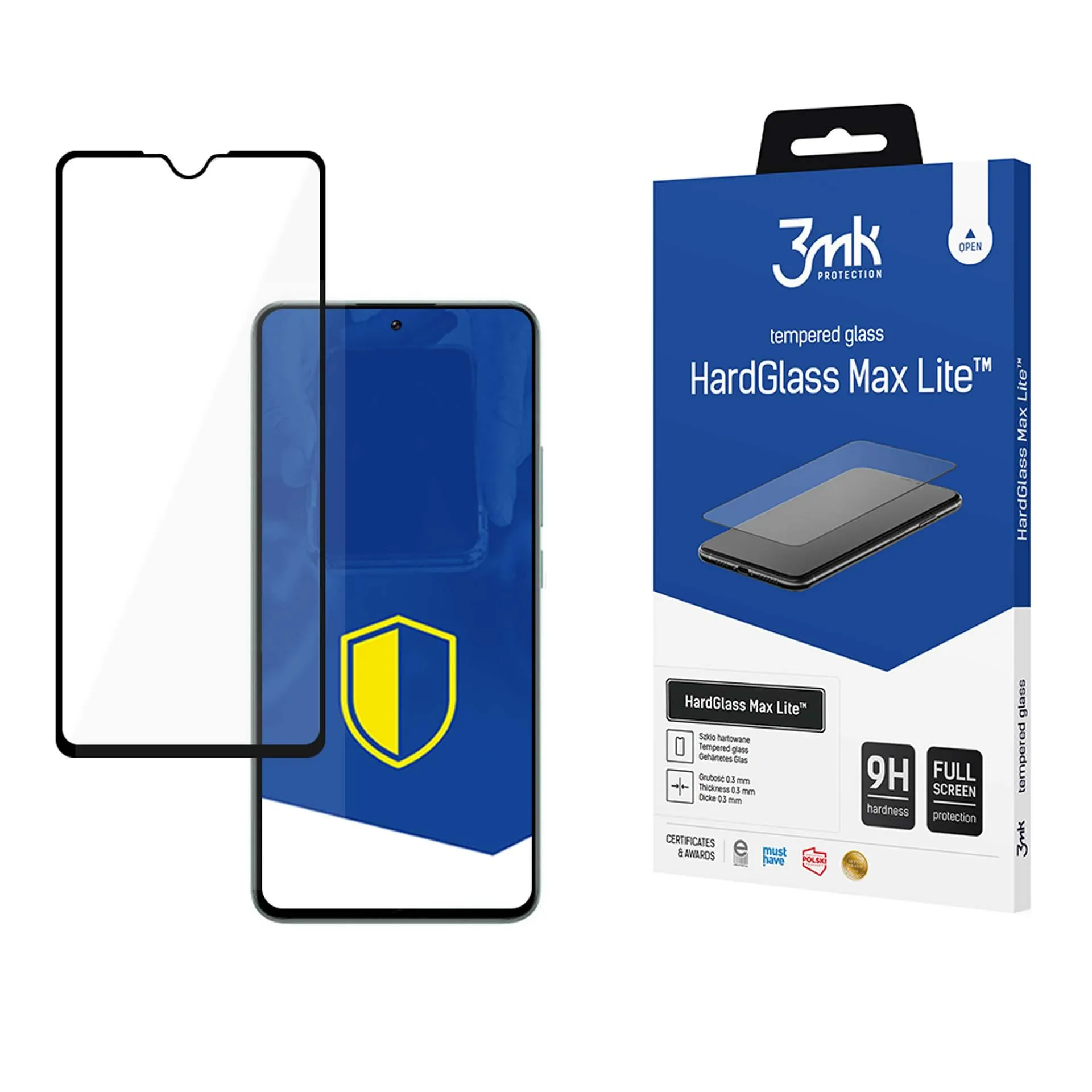 Verre trempé pour Motorola Moto G34 5G - 3mk HardGlass Max Lite