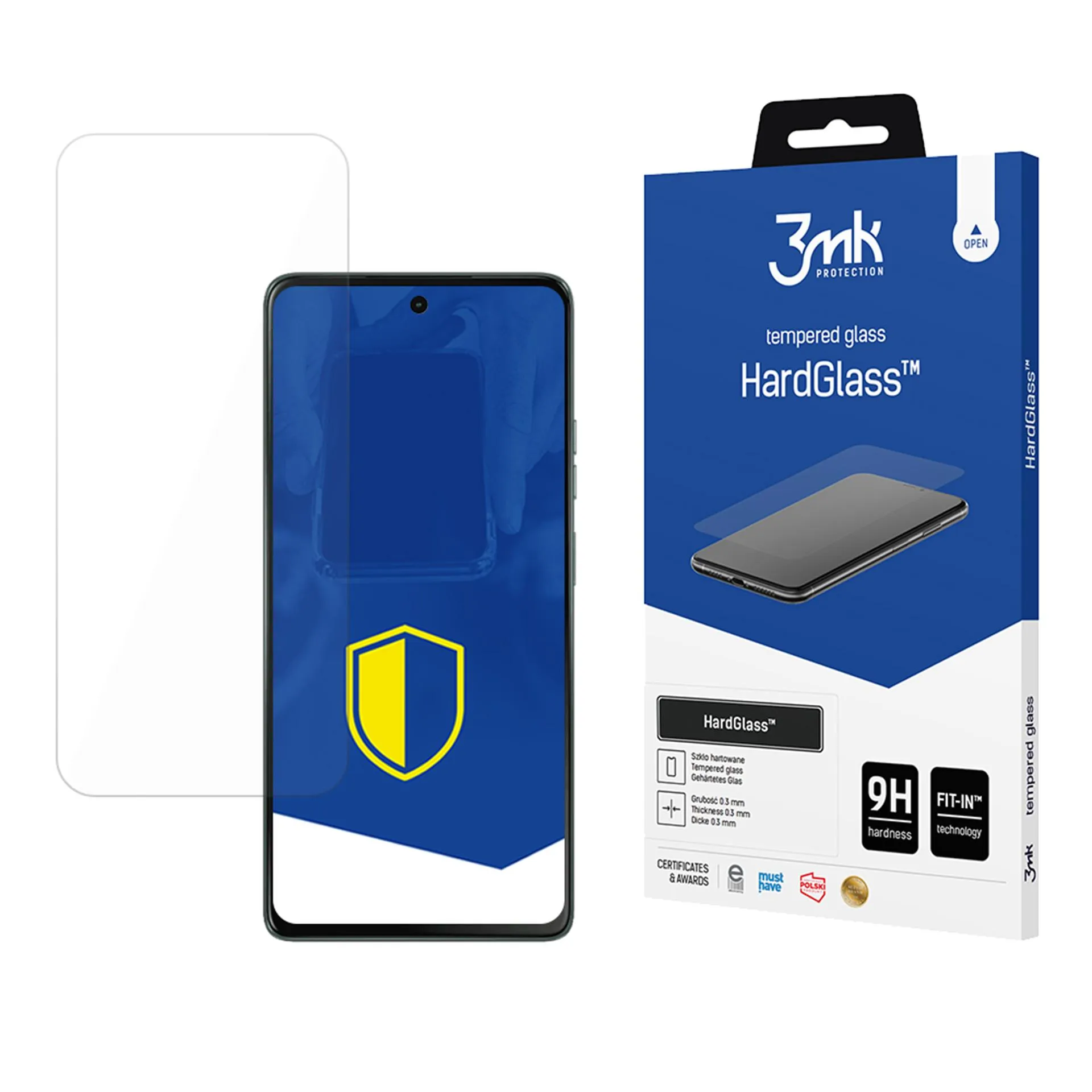 Verre trempé pour Motorola Moto G75 - 3mk HardGlass