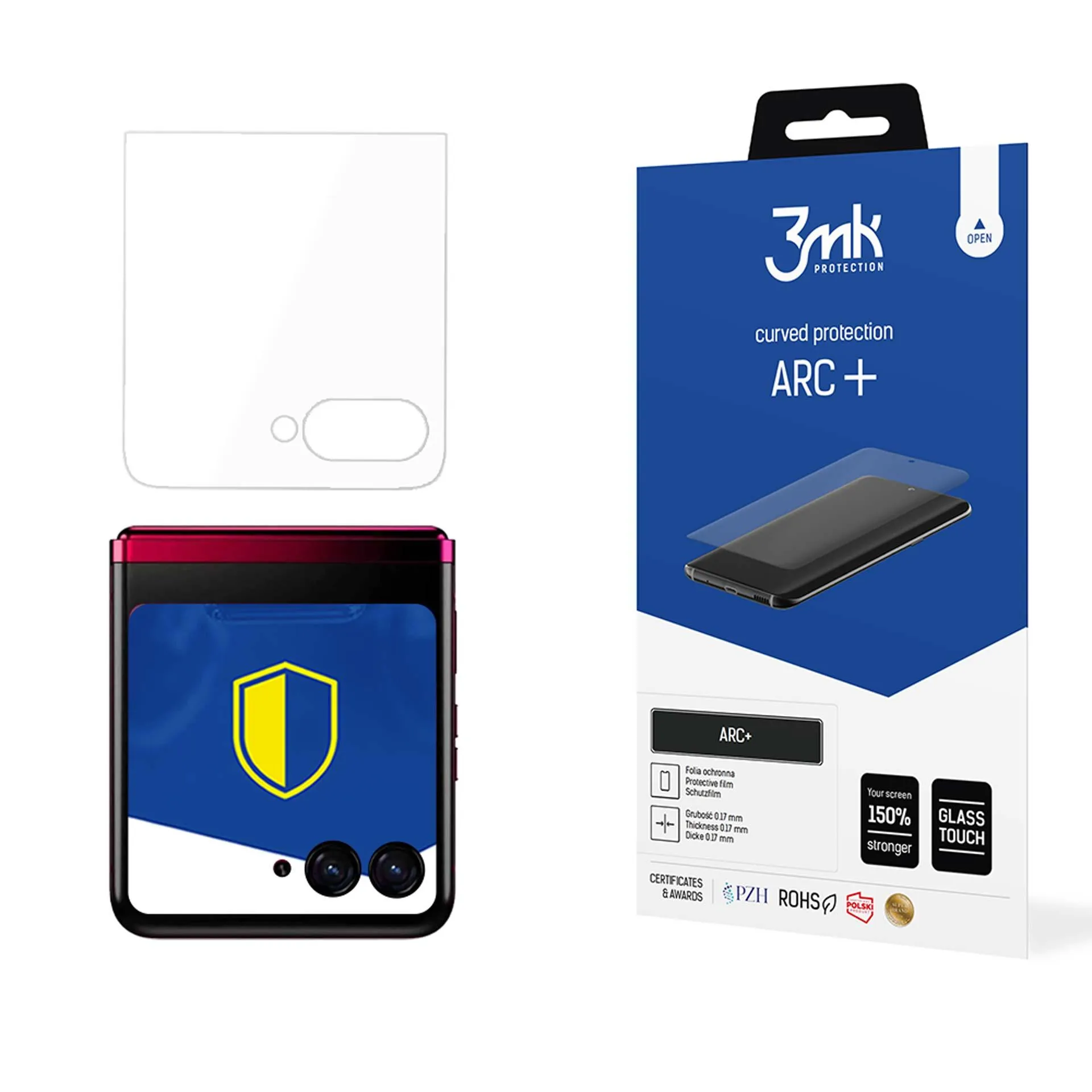 Film de protection pour Motorola Razr 40 Ultra/Razr+ 2023 (front) - 3mk ARC+