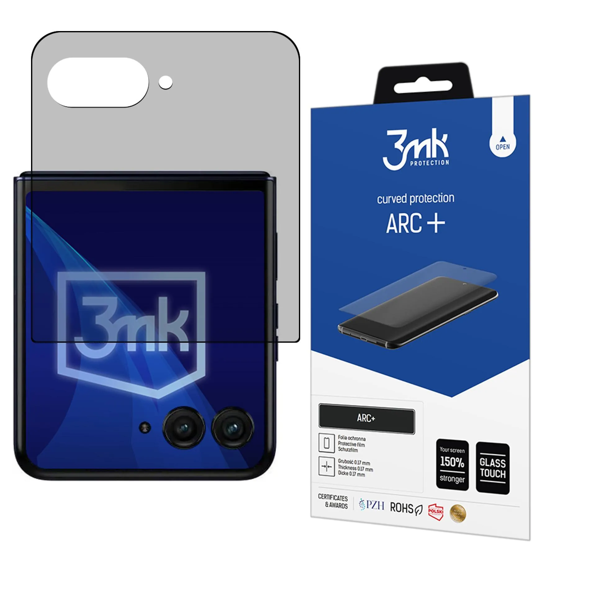 Film de protection pour Motorola Razr 50 Ultra (front) - 3mk ARC+