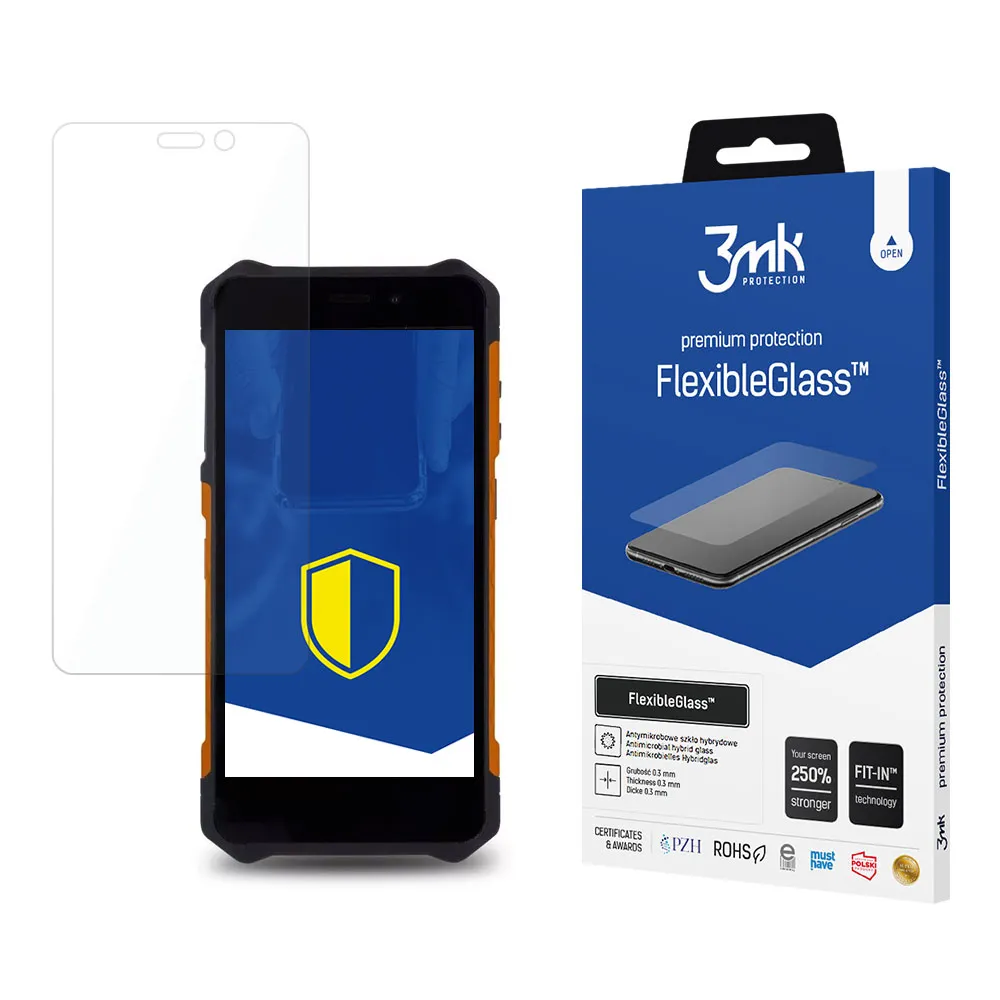 Verre hybride incassable sur MyPhone Hammer Iron 3 LTE - 3mk FlexibleGlass™