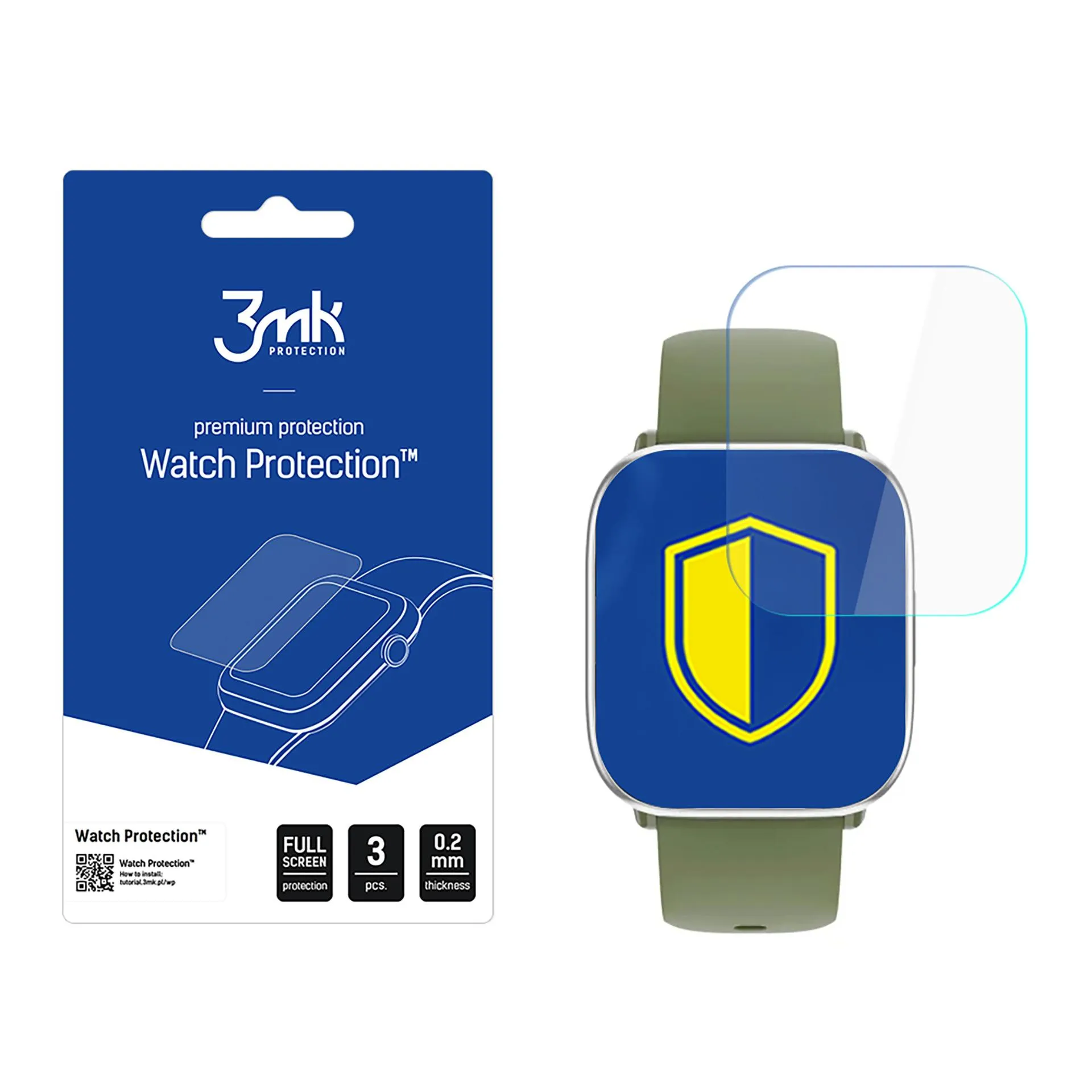 Film de protection pour montre connectée myPhone Watch Pastel - 3mk Watch Protection