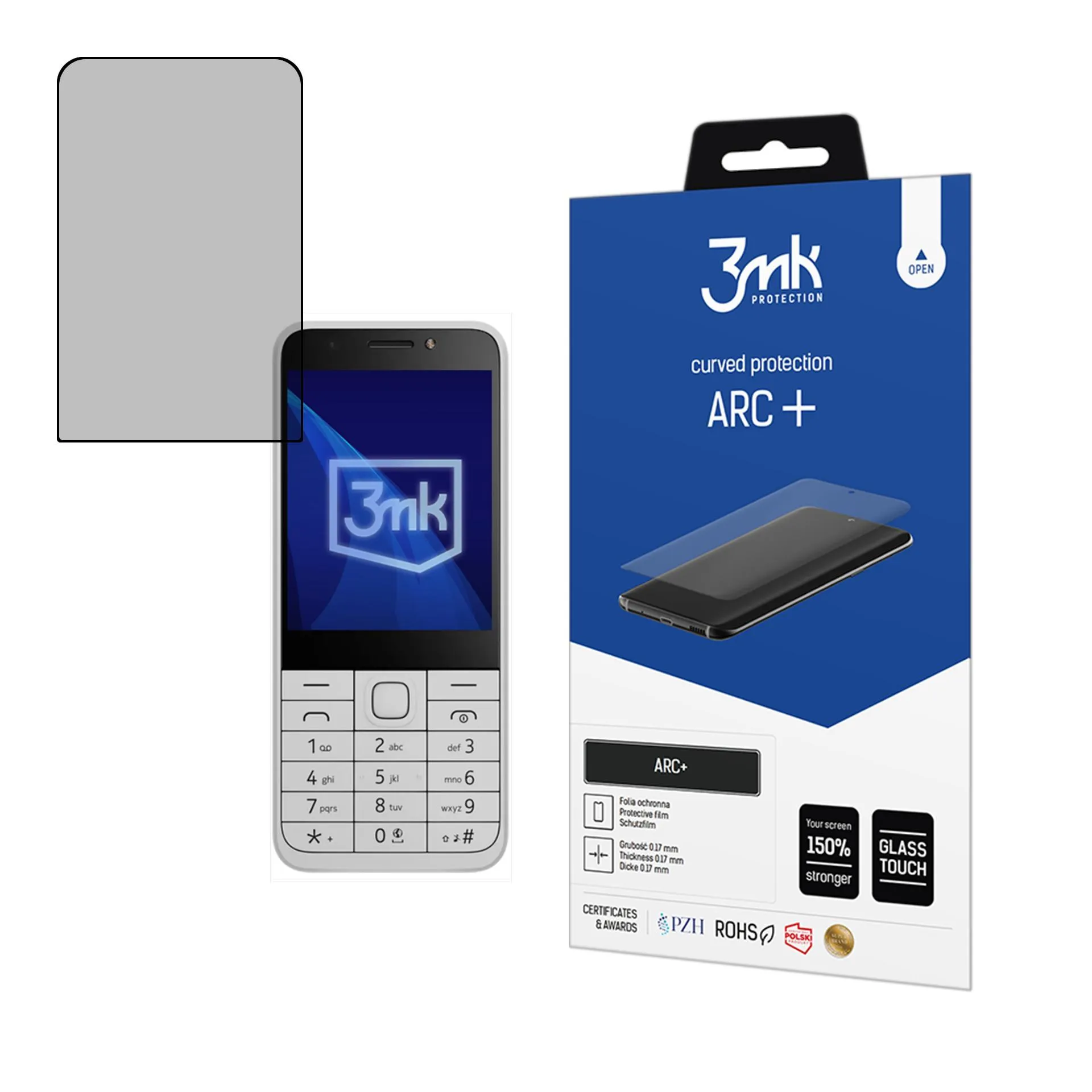 Film de protection pour Nokia 230 DualSim 2024 - 3mk ARC+