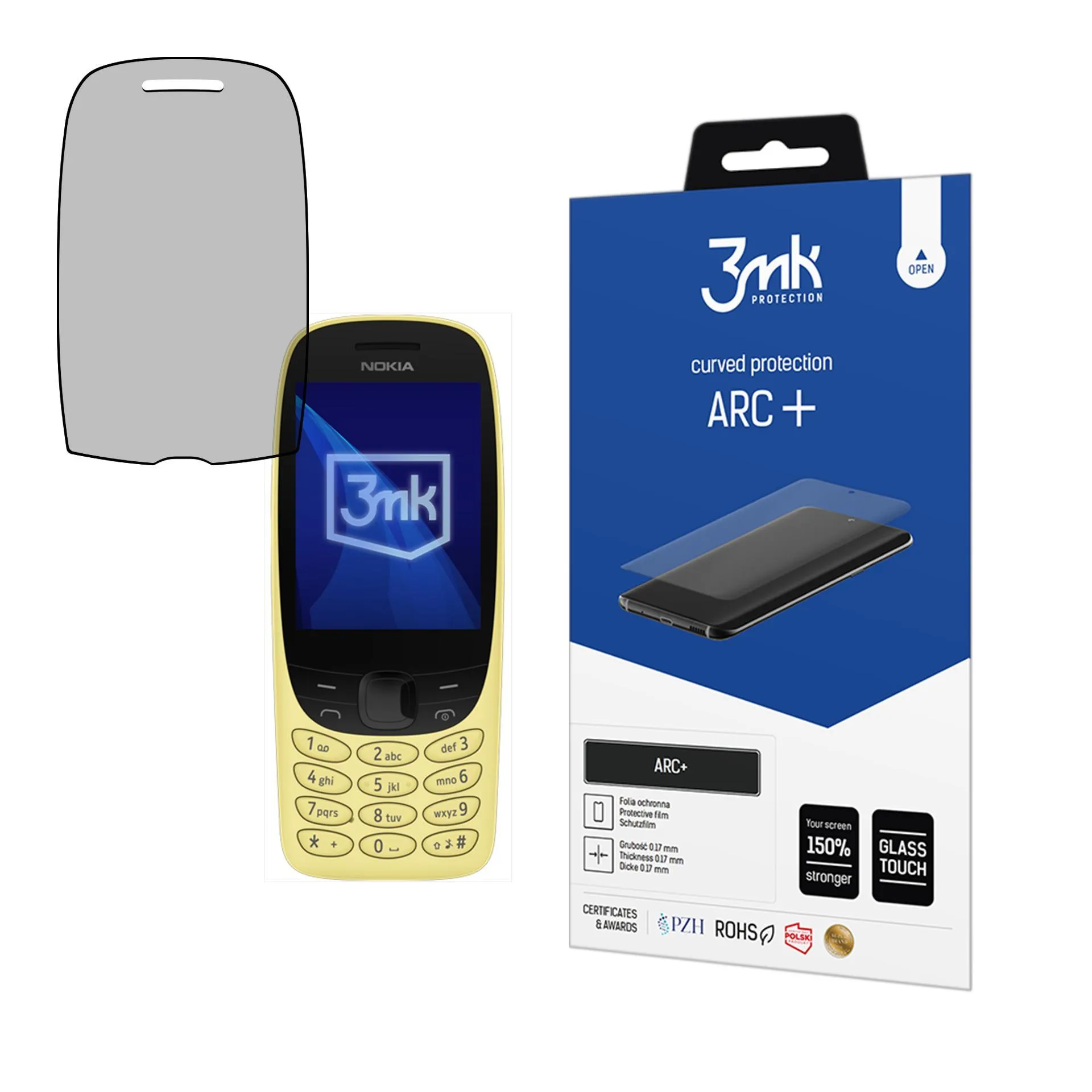 Film de protection pour Nokia 6310 (2024) - 3mk ARC+