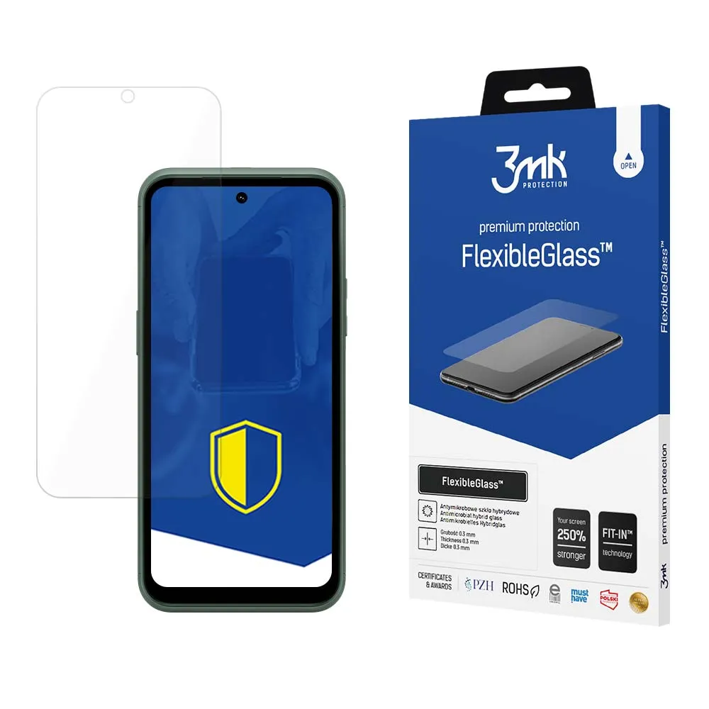 Verre hybride incassable sur Nokia XR21 - 3mk FlexibleGlass™