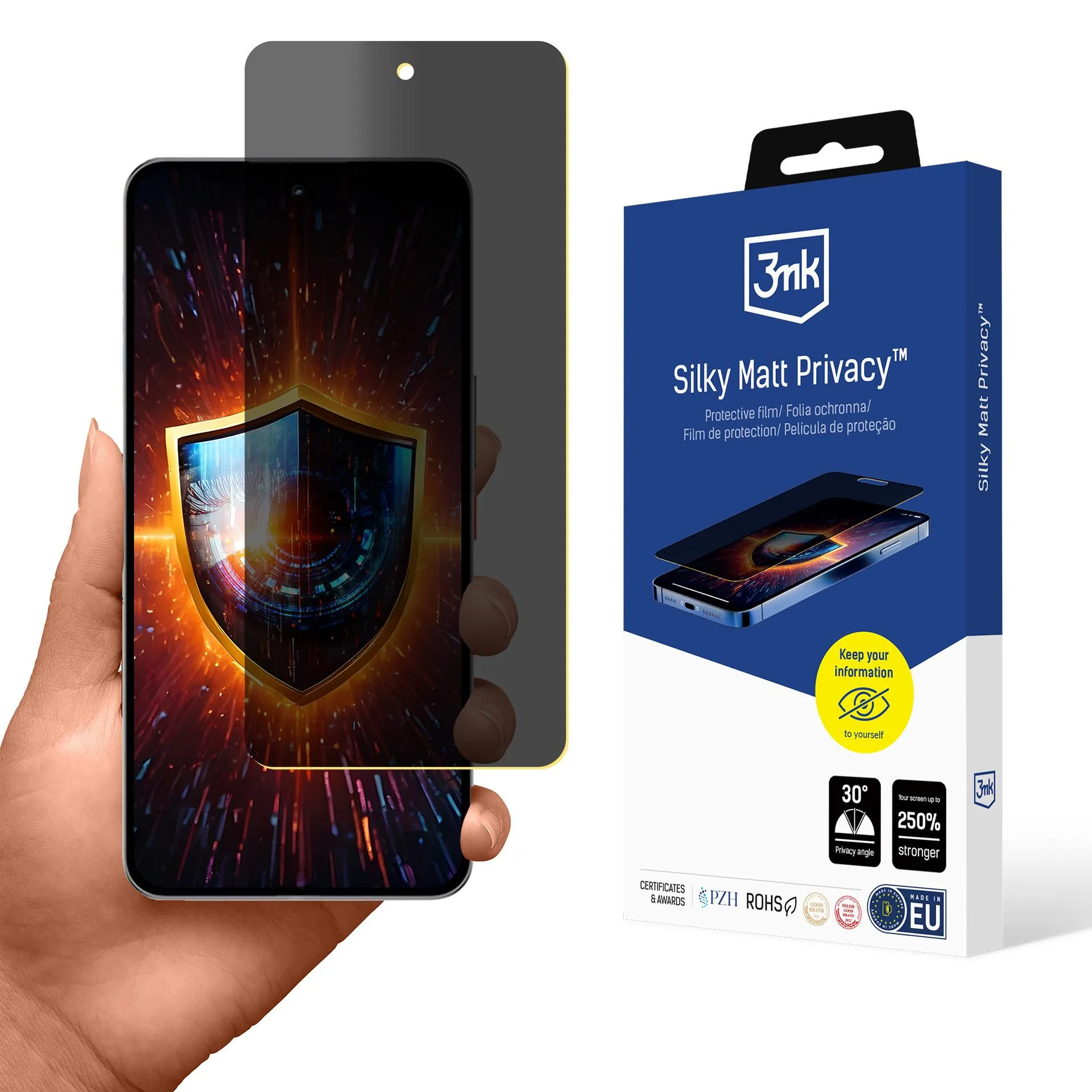 Film anti-espion pour Nubia Neo 3 - 3mk Silky Matt Privacy