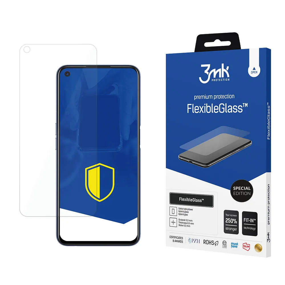Verre hybride incassable pour Oppo A72 - 3mk FlexibleGlass