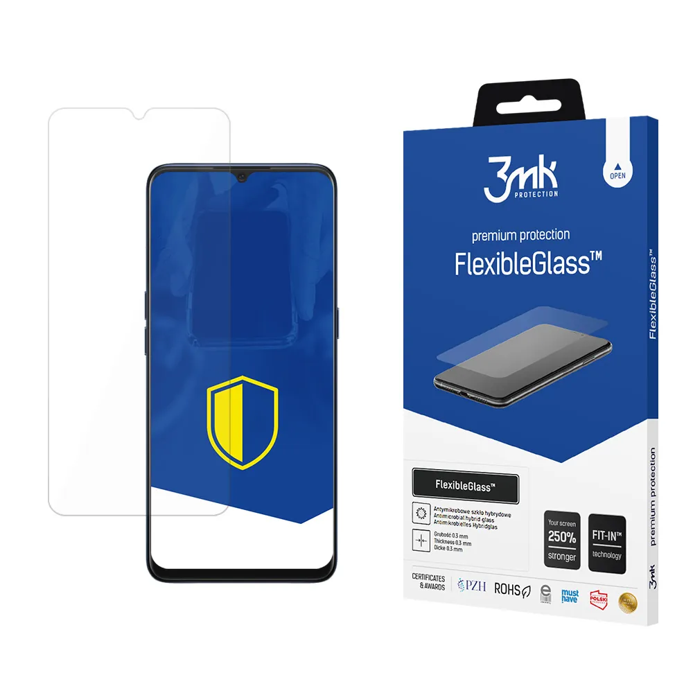 Verre hybride incassable sur Oppo A91 - 3mk FlexibleGlass™