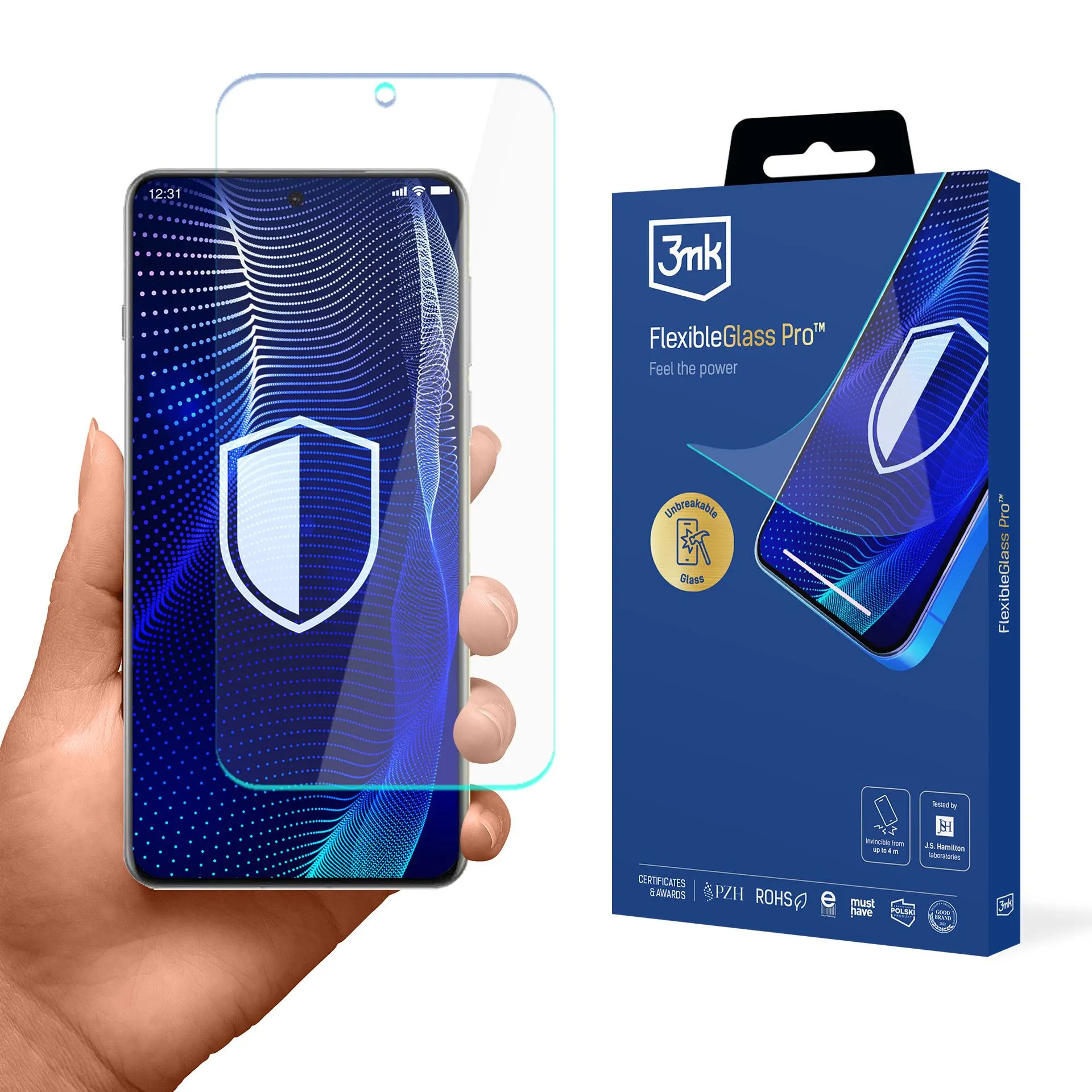 Verre incassable pour Oppo Find X8 - 3mk FlexibleGlass Pro