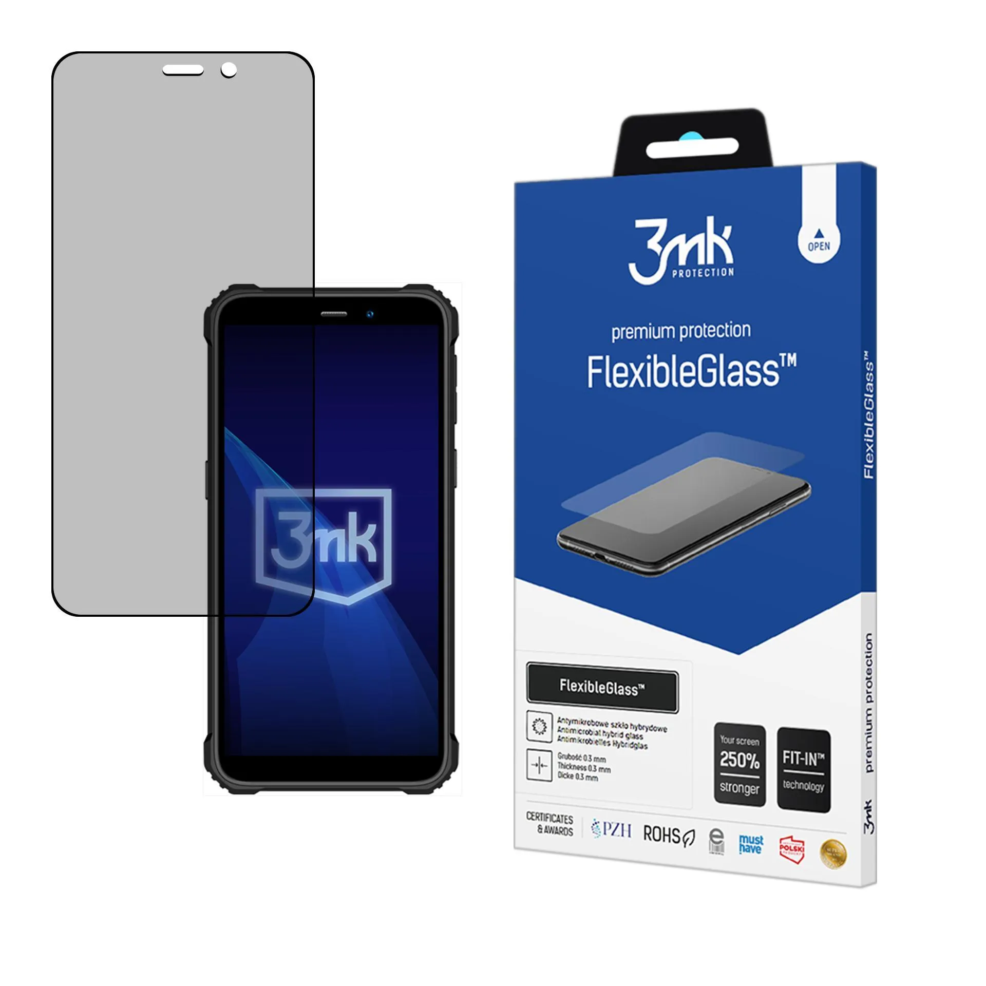 Verre hybride anti-casse pour Oukitel G2 - 3mk FlexibleGlass™