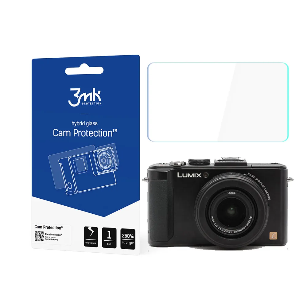 Verre de protection pour Panasonic Lumix DMC-LX7 - 3mk Cam Protection