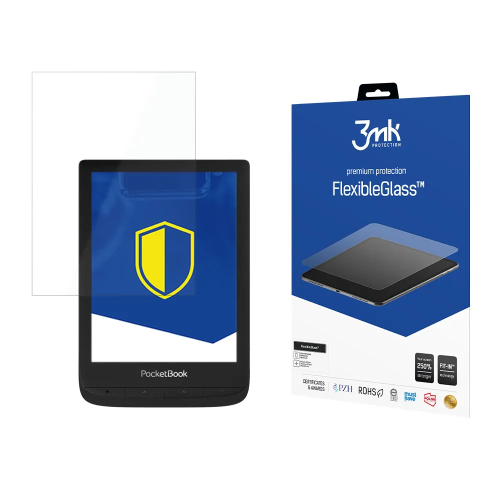 Verre hybride incassable pour PocketBook Touch Lux 5 - 3mk FlexibleGlass