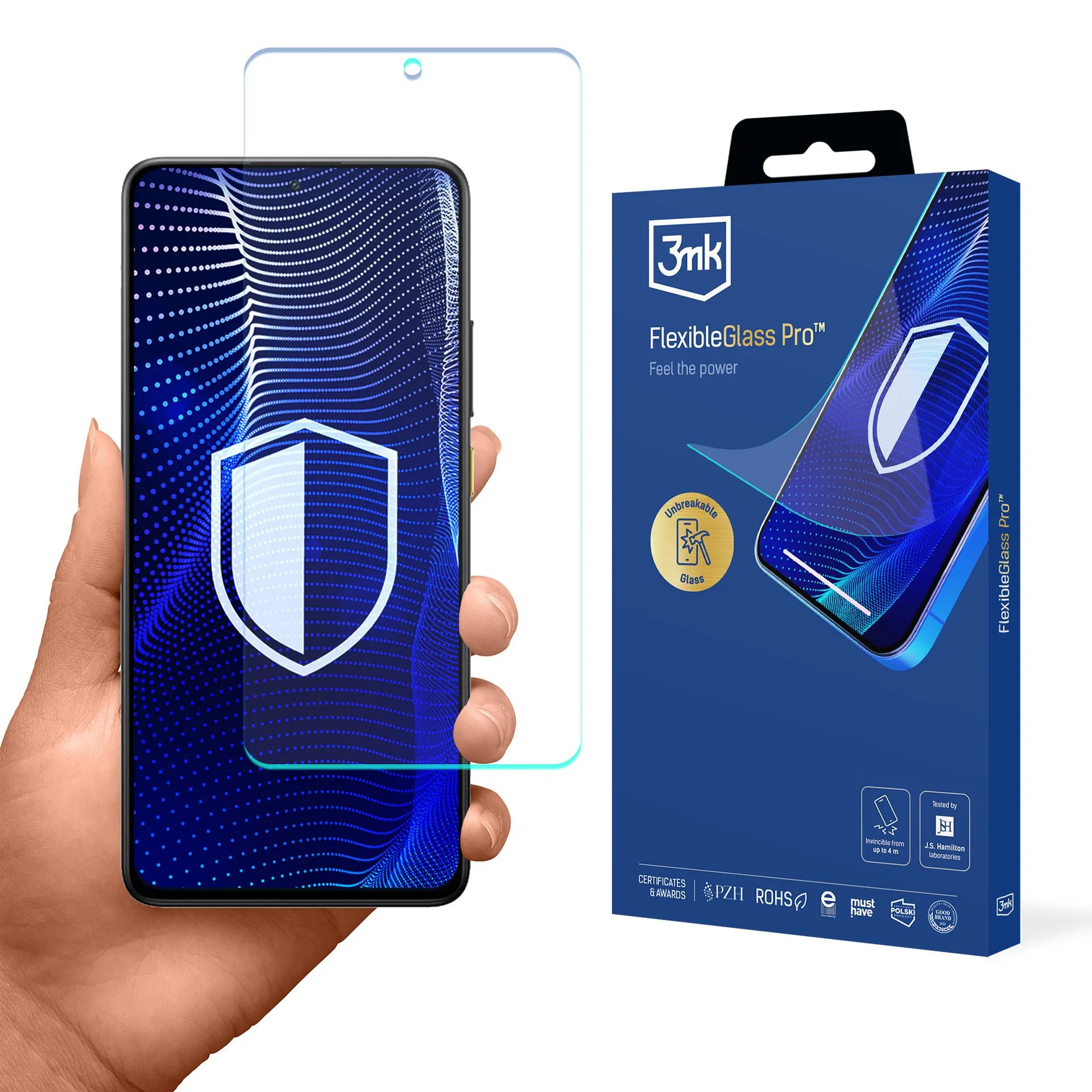 Verre incassable pour POCO X7 Pro - 3mk FlexibleGlass Pro