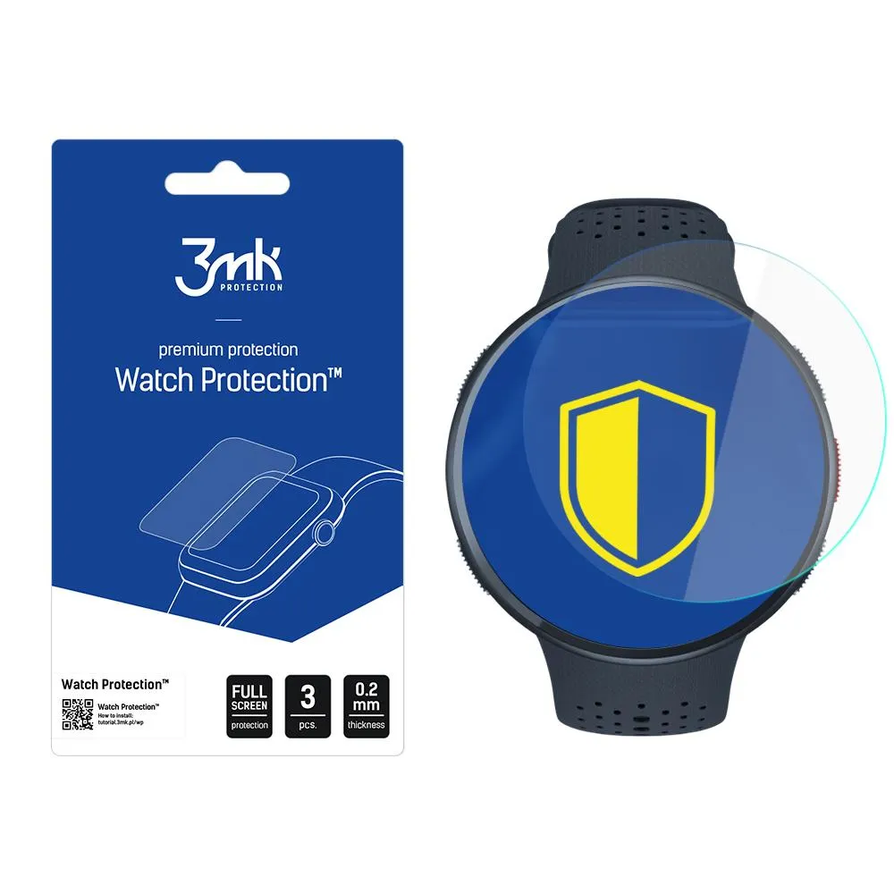 Verre de protection pour montre connectée Polar Pacer Pro - 3mk Watch Protection