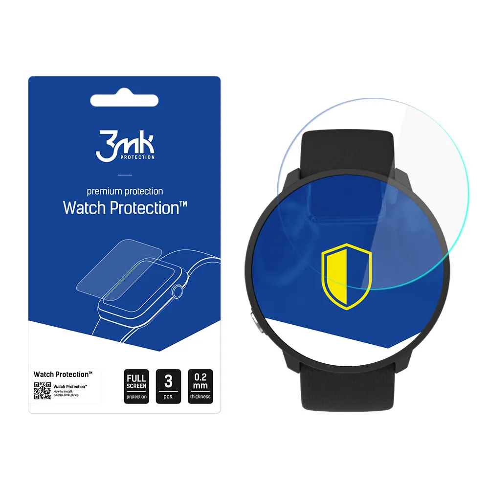 Verre de protection pour montre connectée Polar Unite - 3mk Watch Protection