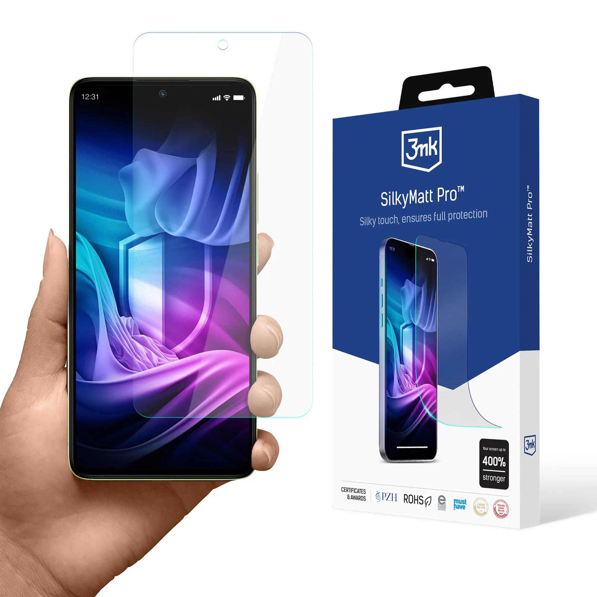 Film mat Redmi Note 14 4G - 3mk SilkyMatt Pro