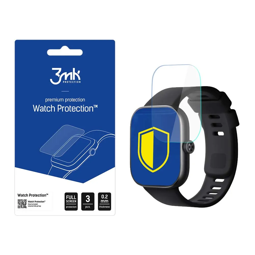 Verre de protection pour montre connectée Redmi Watch 4 - 3mk Watch Protection