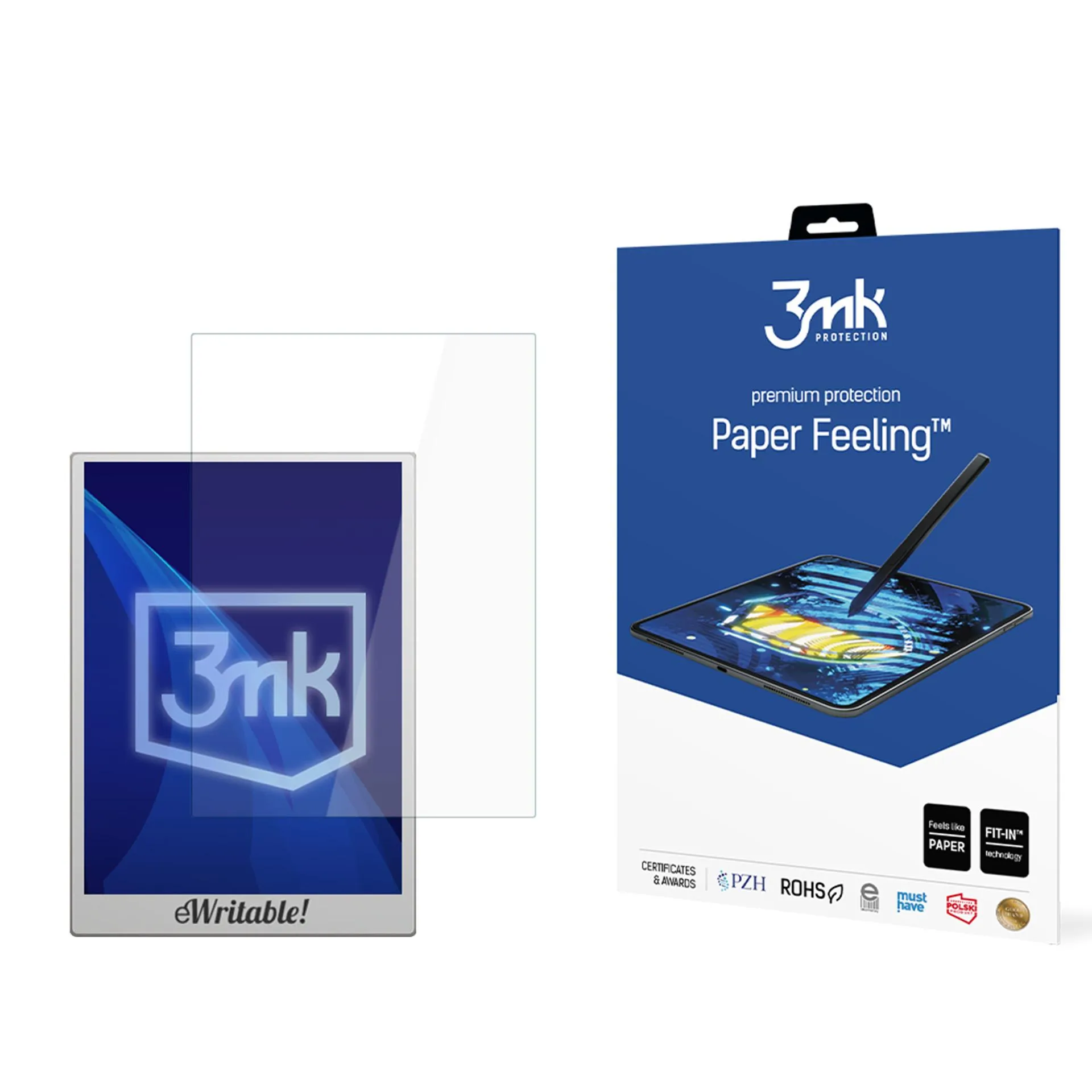 Film de protection pour reMarkable Paper Pro - 3mk Paper Feeling (2 pi?ces)