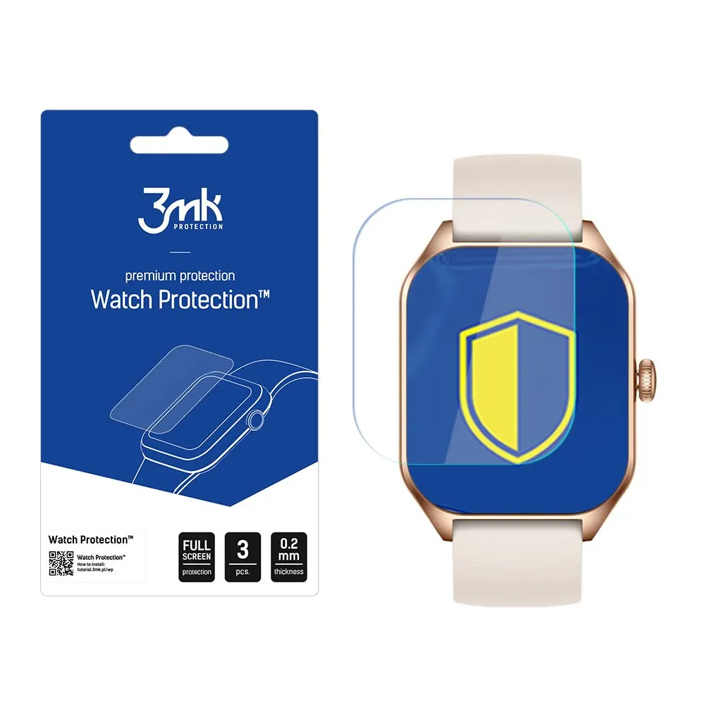 Film de protection pour montre connectée Rubicon RNCF03 - 3mk Watch Protection