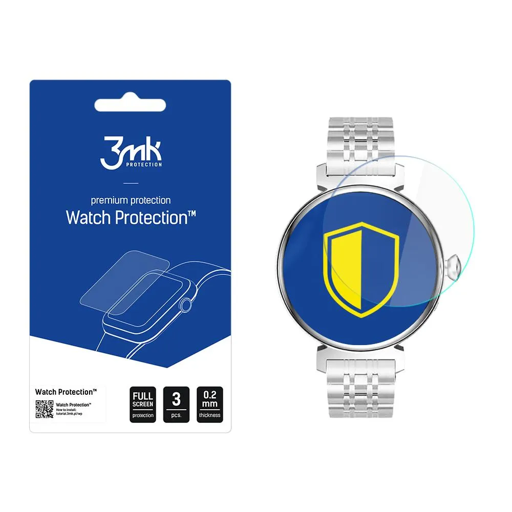 Film de protection pour montre connectée Rubicon RNCF21 - 3mk Watch Protection