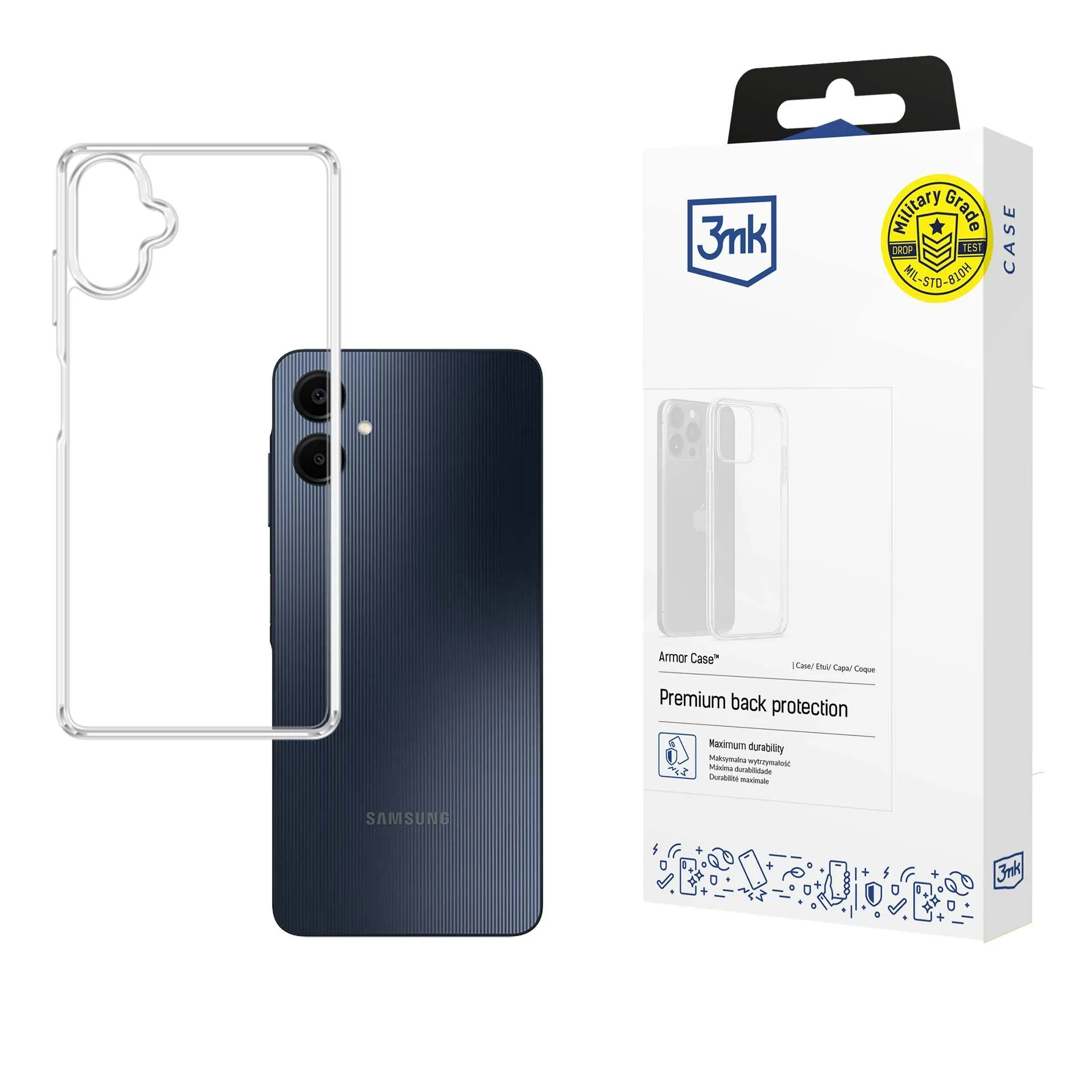 Coque blindée pour Samsung Galaxy A06 - 3mk Armor Case