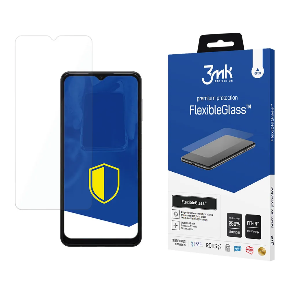 Verre hybride incassable sur Samsung Galaxy A13 5G - 3mk FlexibleGlass™