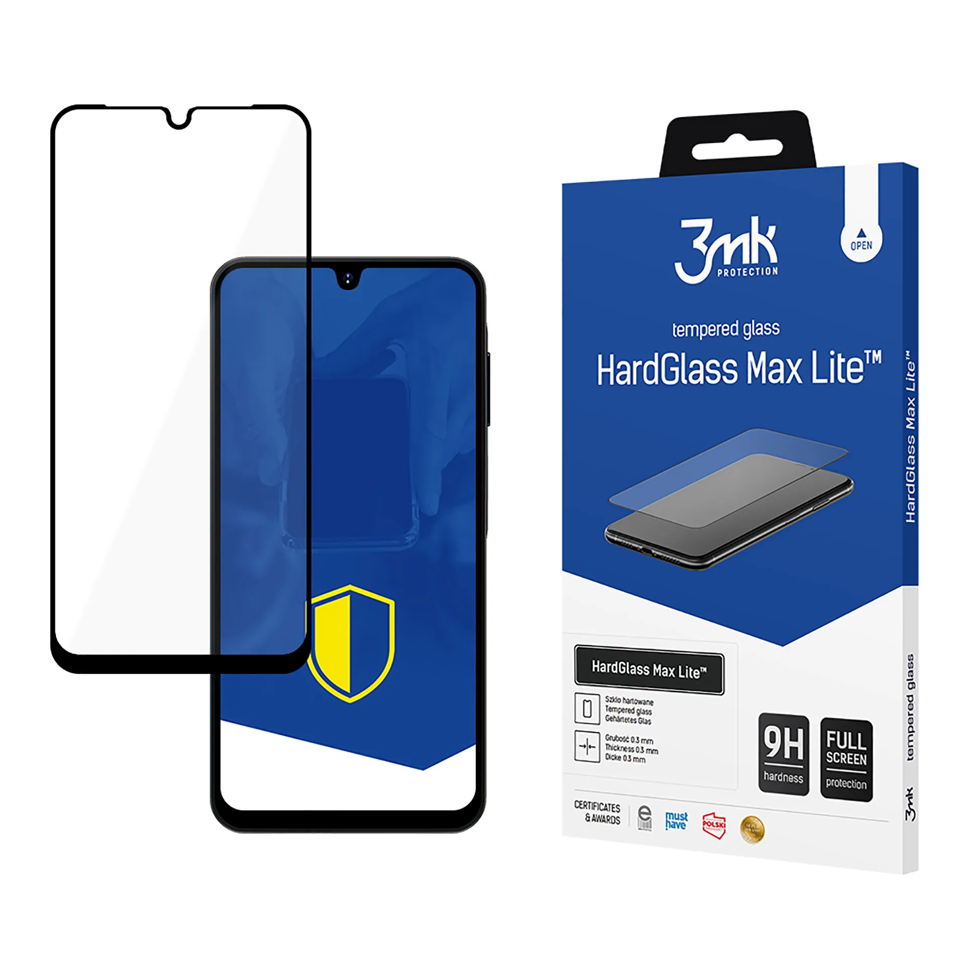 Verre trempé pour Samsung Galaxy A16 4G / 5G - 3mk HardGlass Max Lite