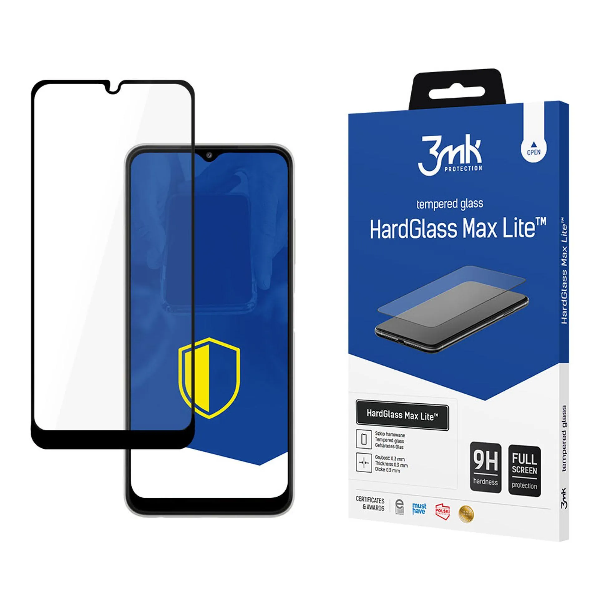 Verre trempé pour Samsung Galaxy A22 5G - 3mk HardGlass Max Lite