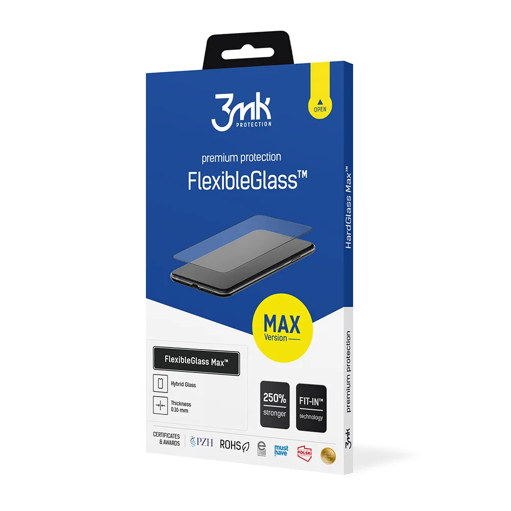 Verre hybride incassable pour Samsung Galaxy A23 5G - 3mk FlexibleGlass Max