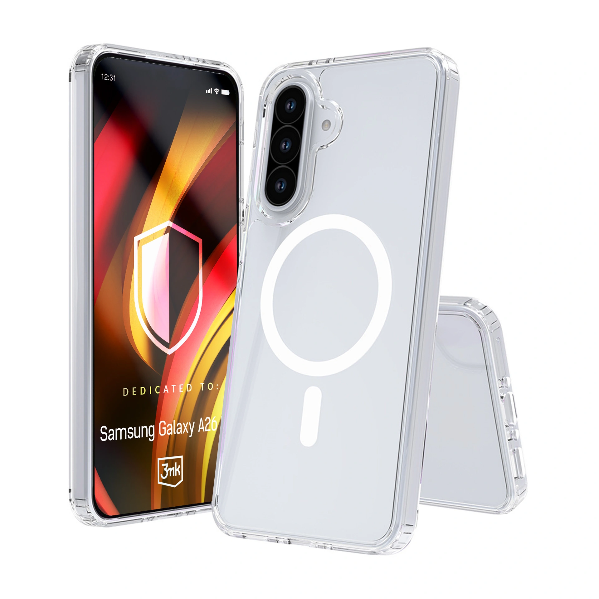 Étui rigide pour [modèle] - 3mk HARDY® LiqForce MagCase™
