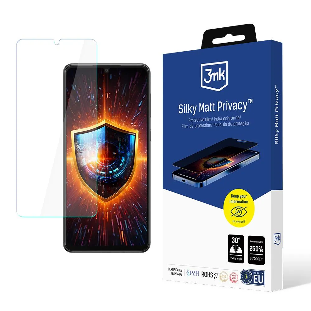 Film anti-espion pour Samsung Galaxy A32 4G - 3mk Silky Matt Privacy
