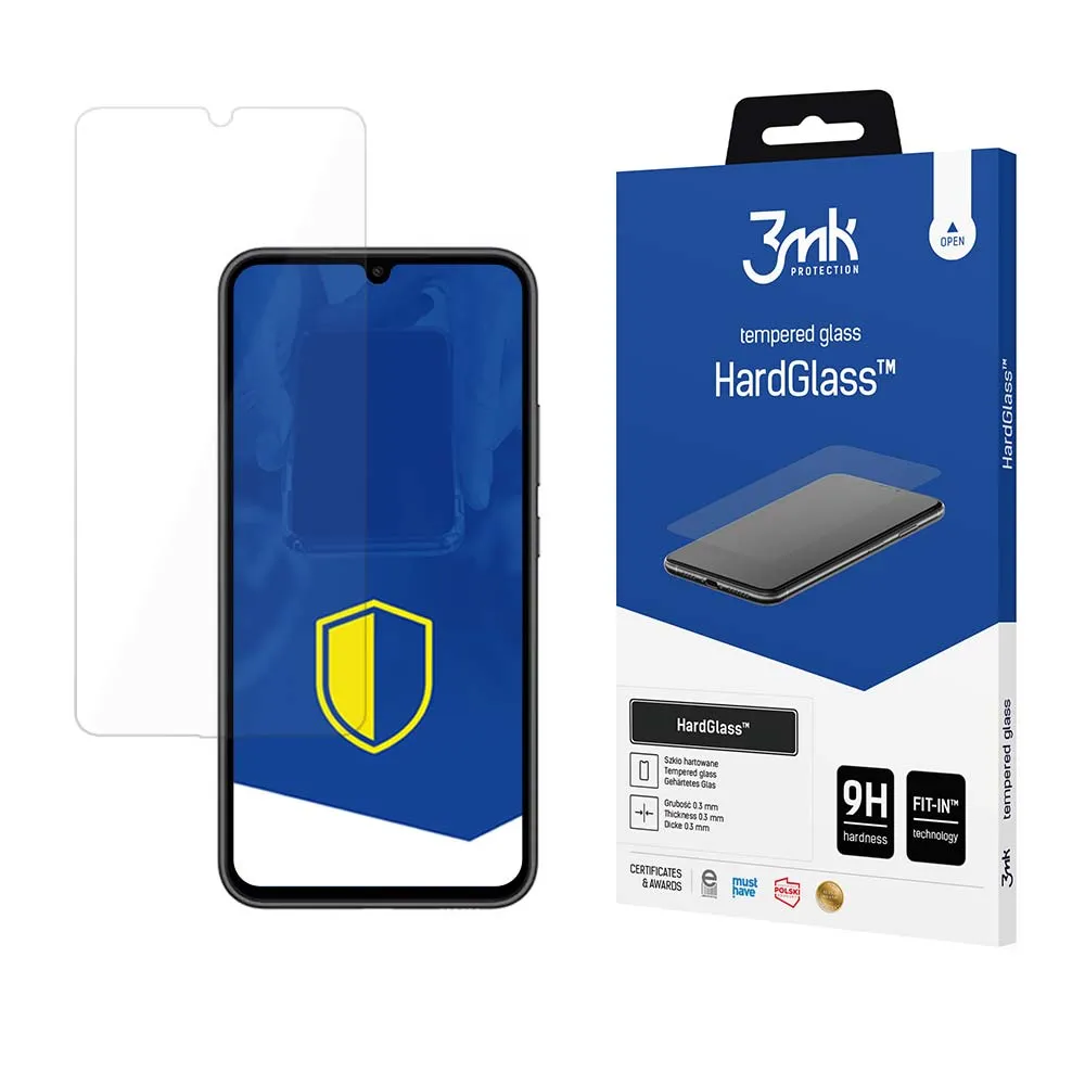Verre trempé pour Samsung Galaxy A34 5G - 3mk HardGlass