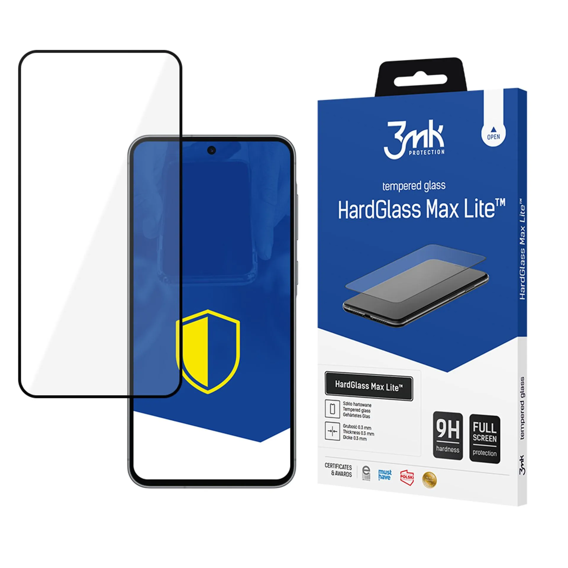 Verre trempé pour Samsung Galaxy A36/A56 - 3mk HardGlass Max Lite