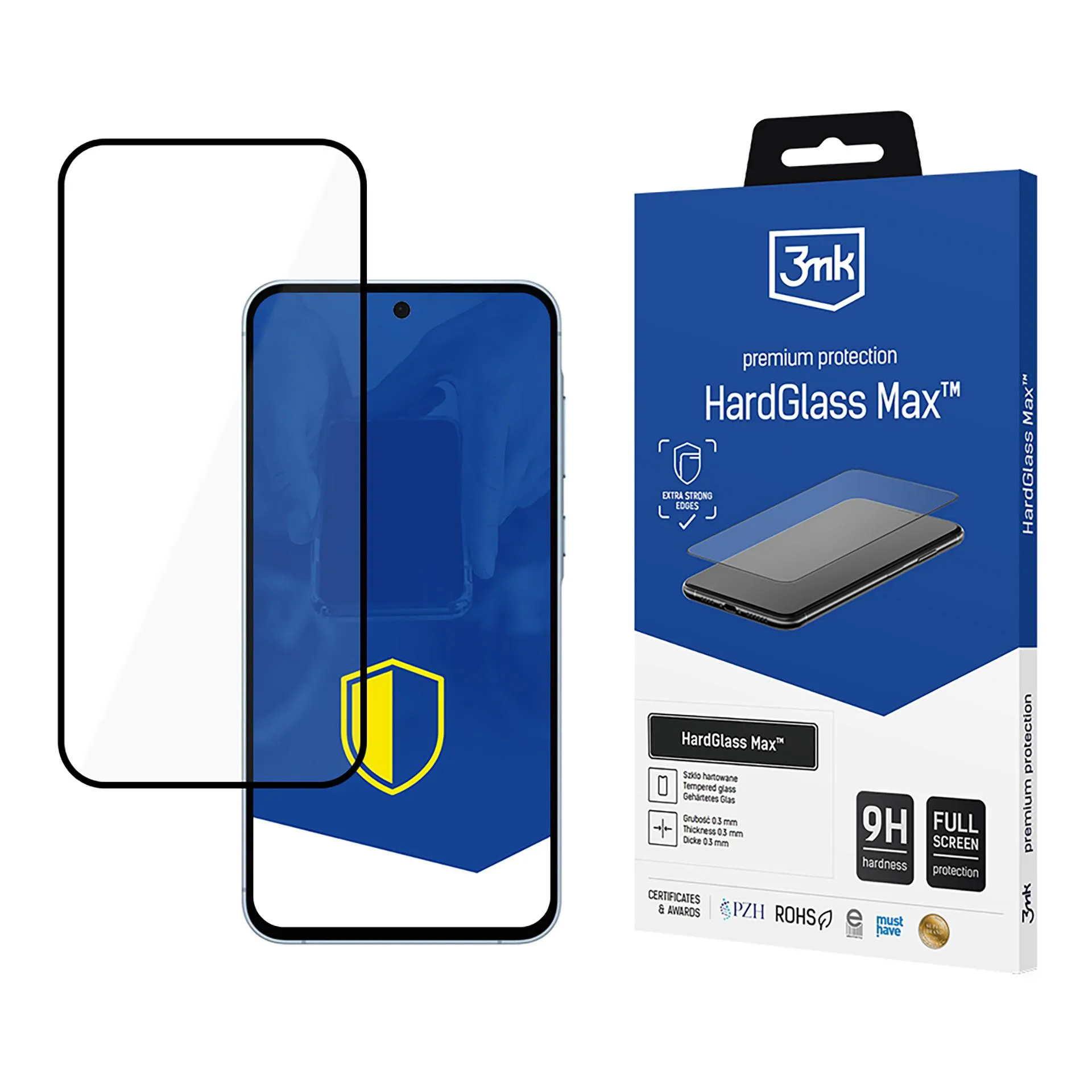 Verre trempé renforcé pour Samsung Galaxy A55 5G - 3mk HardGlass Max